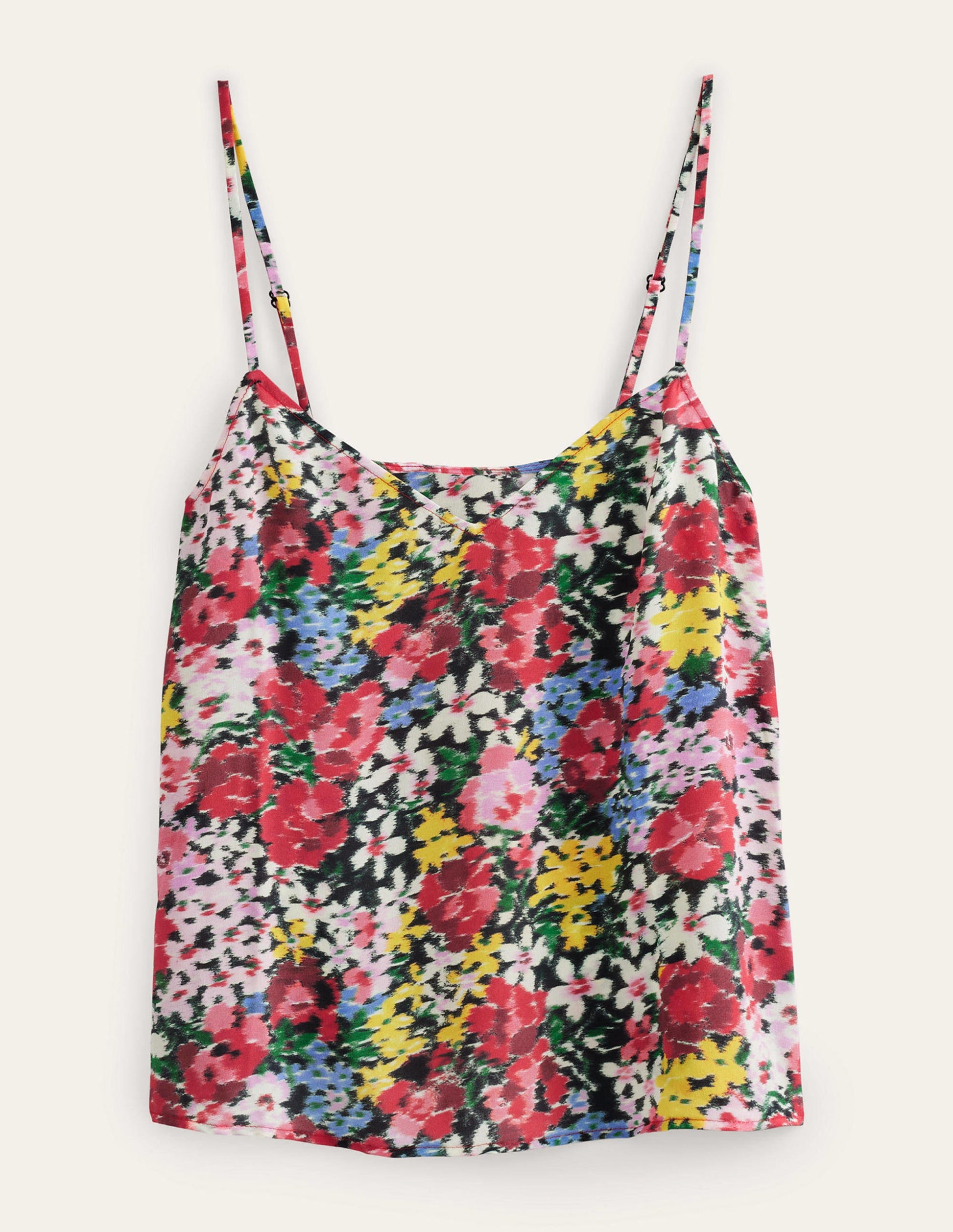 Silk Cami-Multi, Moire Bloom-5