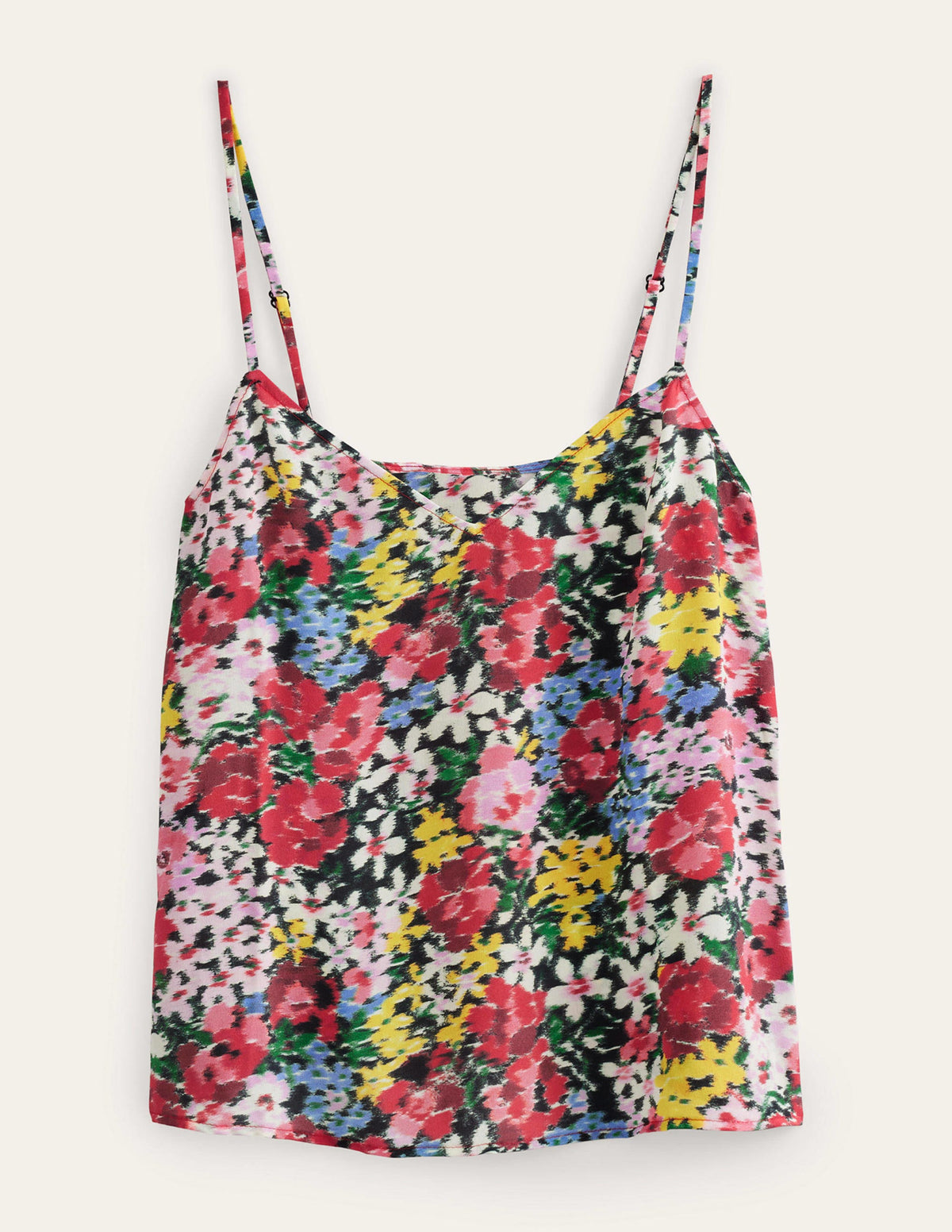 Silk Cami-Multi, Moire Bloom - Image 5