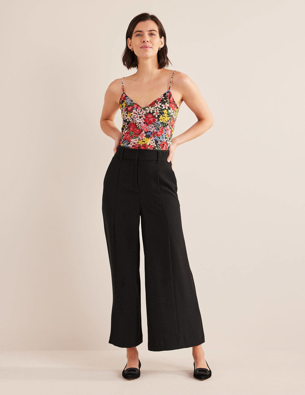 Silk Cami-Multi, Moire Bloom - Image 4