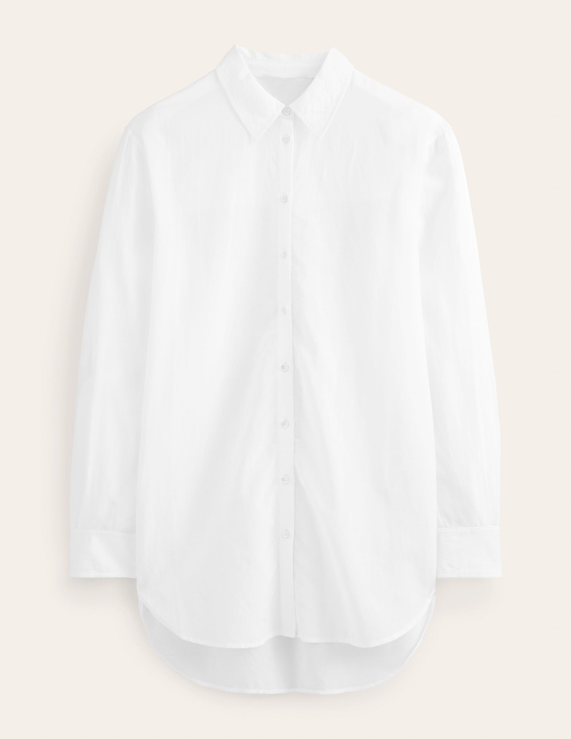 Holiday Longerline Shirt-White - Image 6