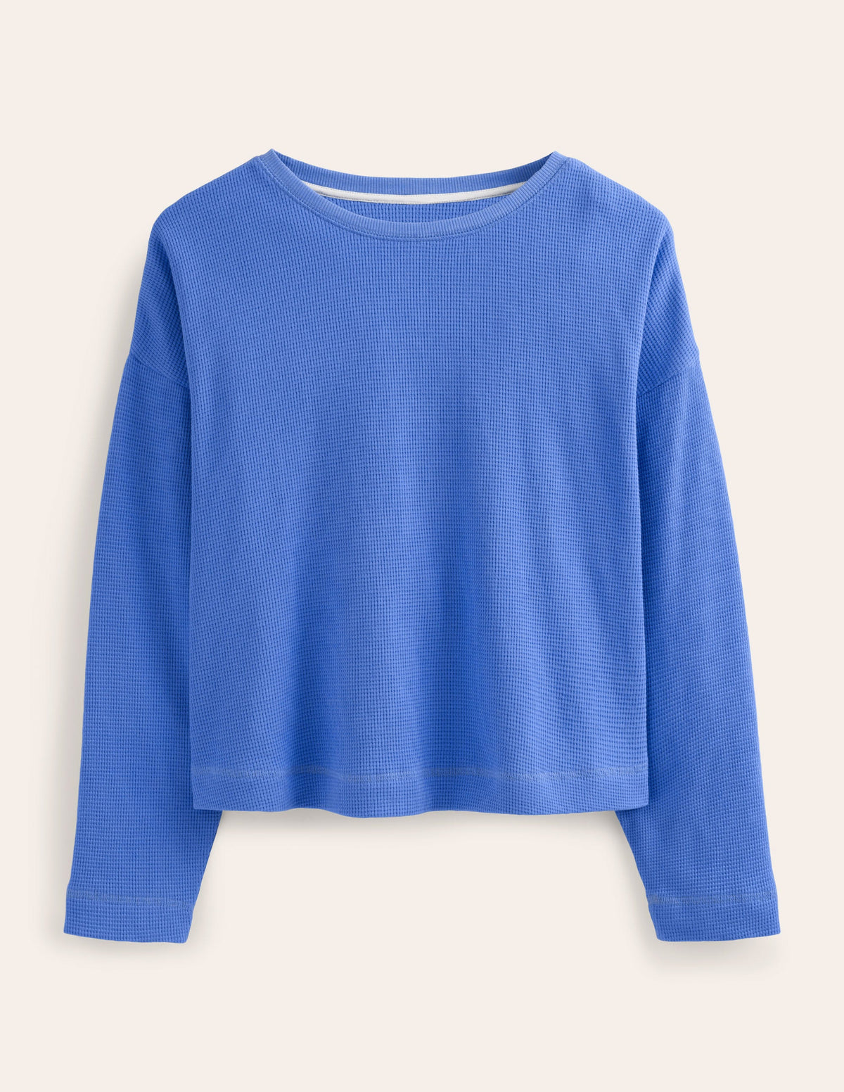 Textured Waffle Detail Top-Nebulas Blue-2