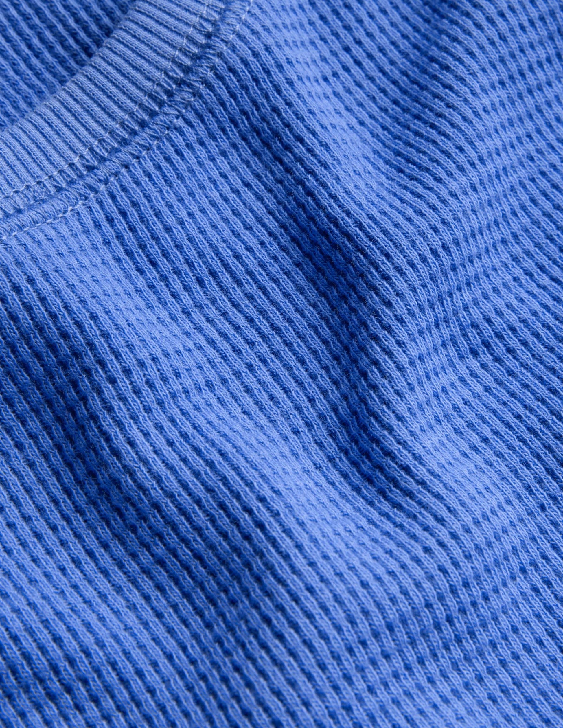 Textured Waffle Detail Top-Nebulas Blue-3