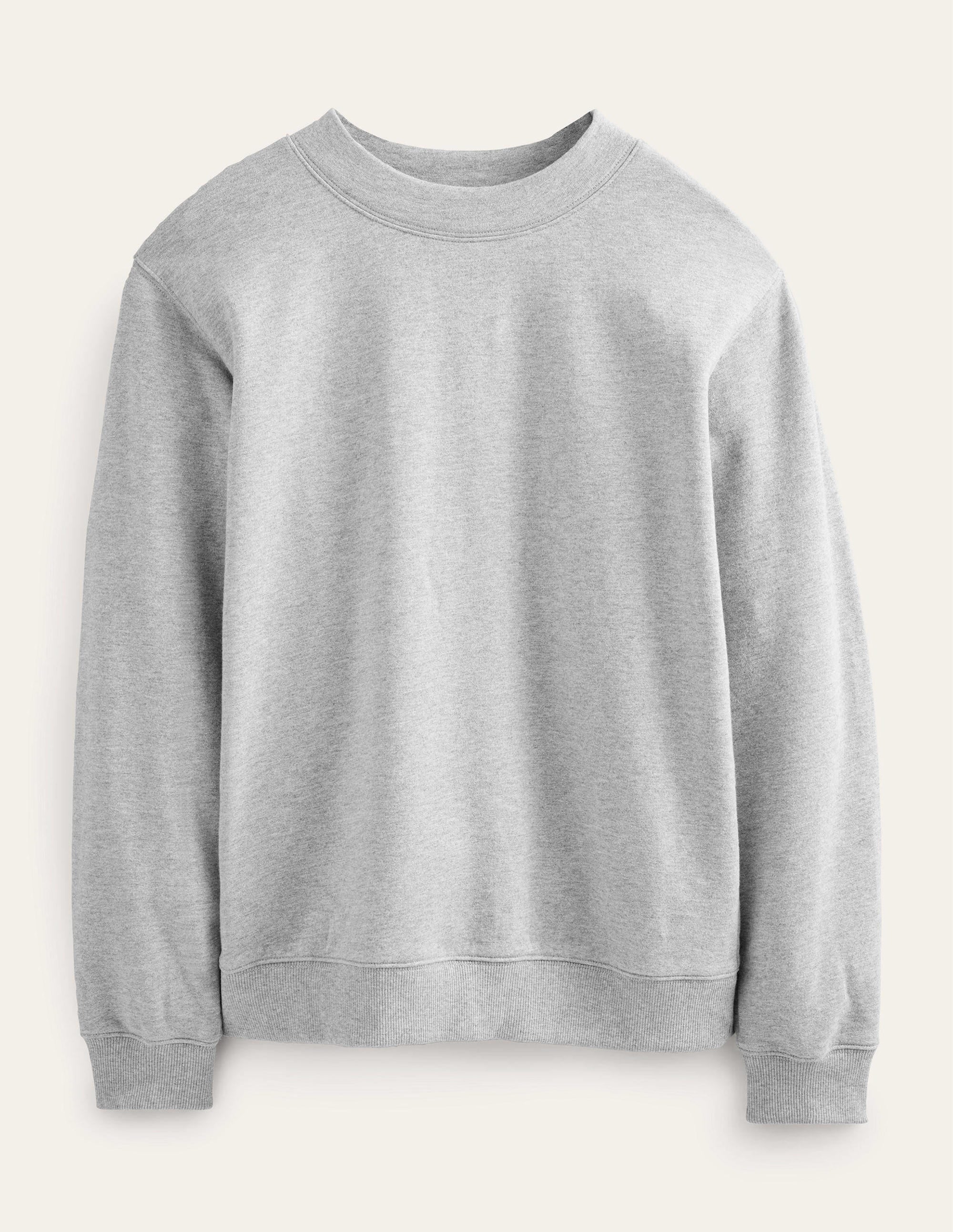 Oversized Sweatshirt-Grey Marl - Image 5