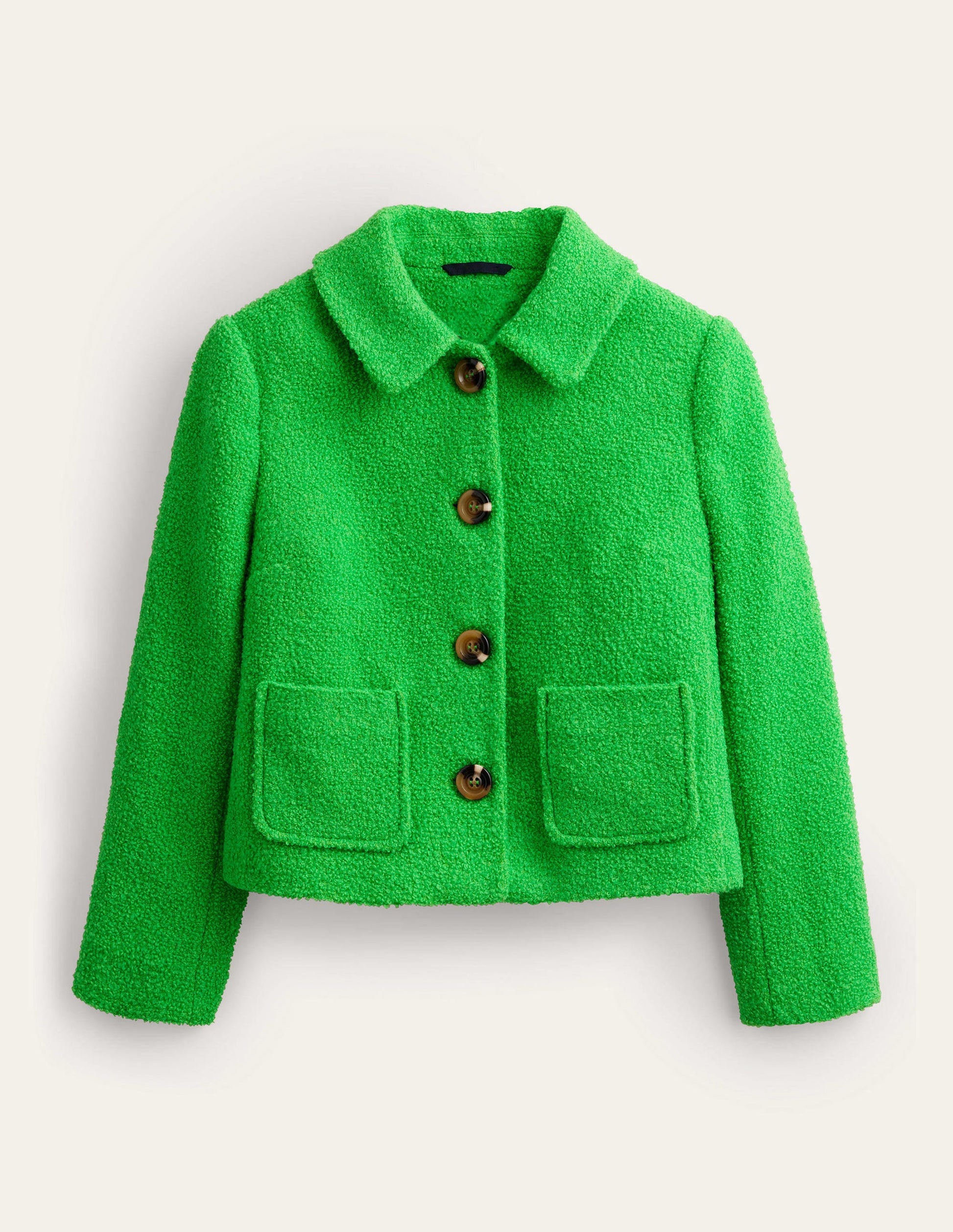 Rye Cropped Jacket-Iguana Green-6