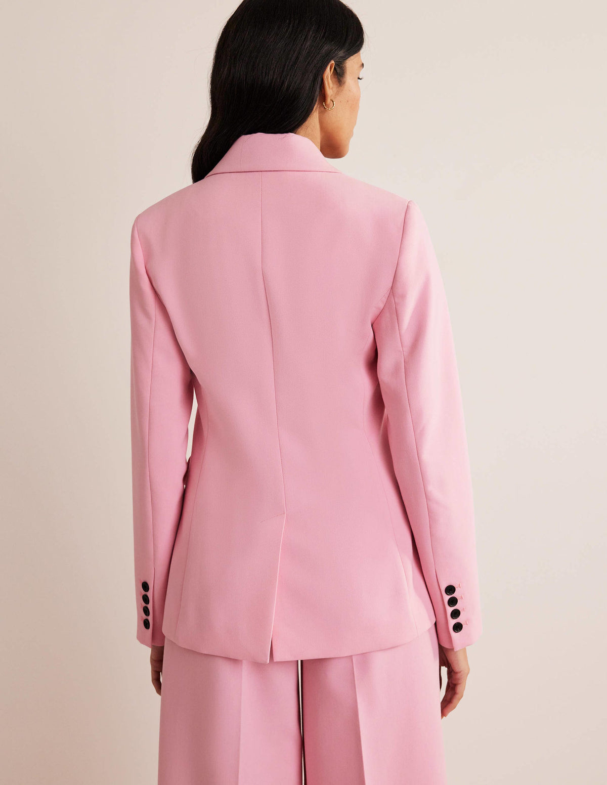 Tailored Suit Blazer-Pink - Image 3