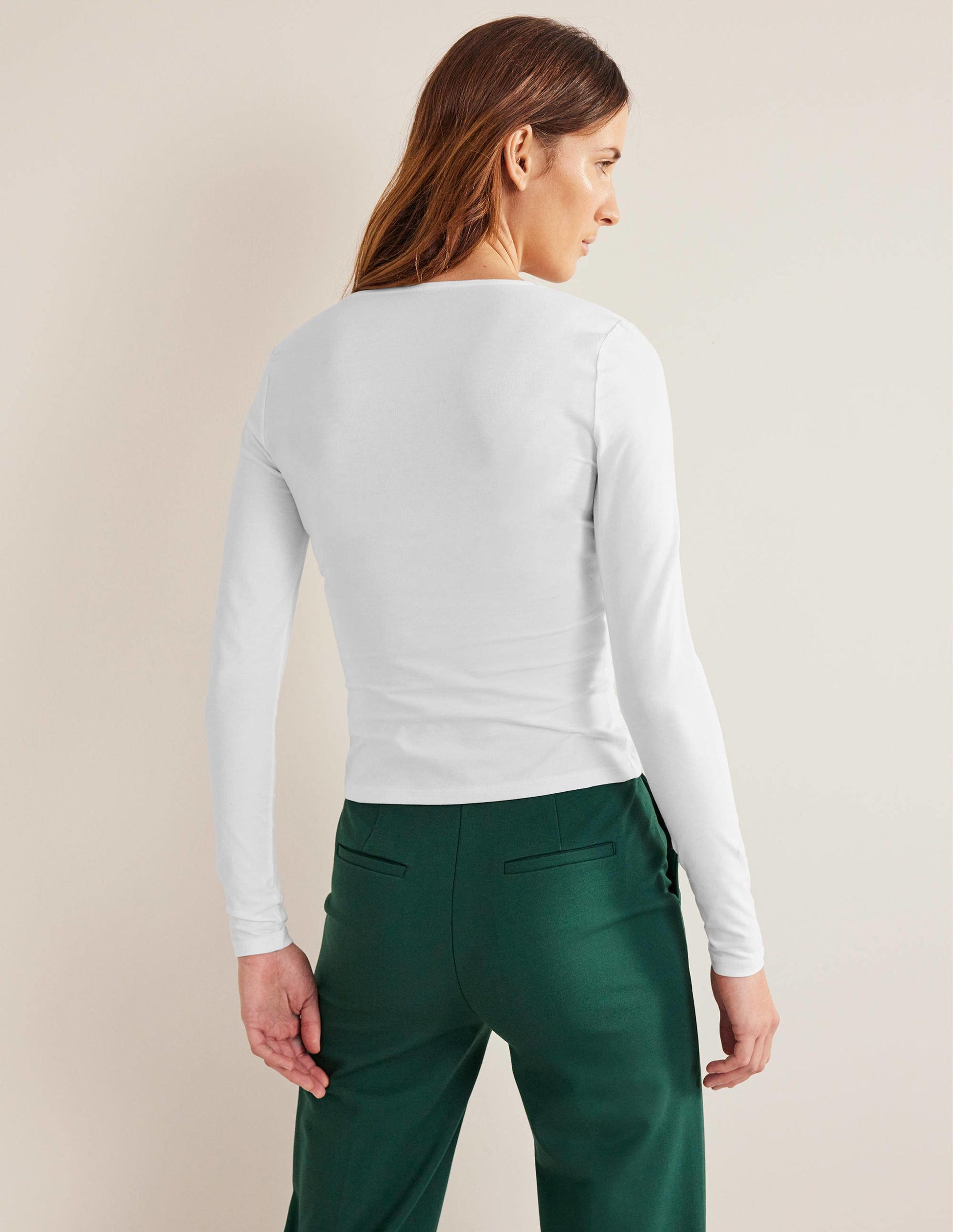 Double Layer Front Top-White-3