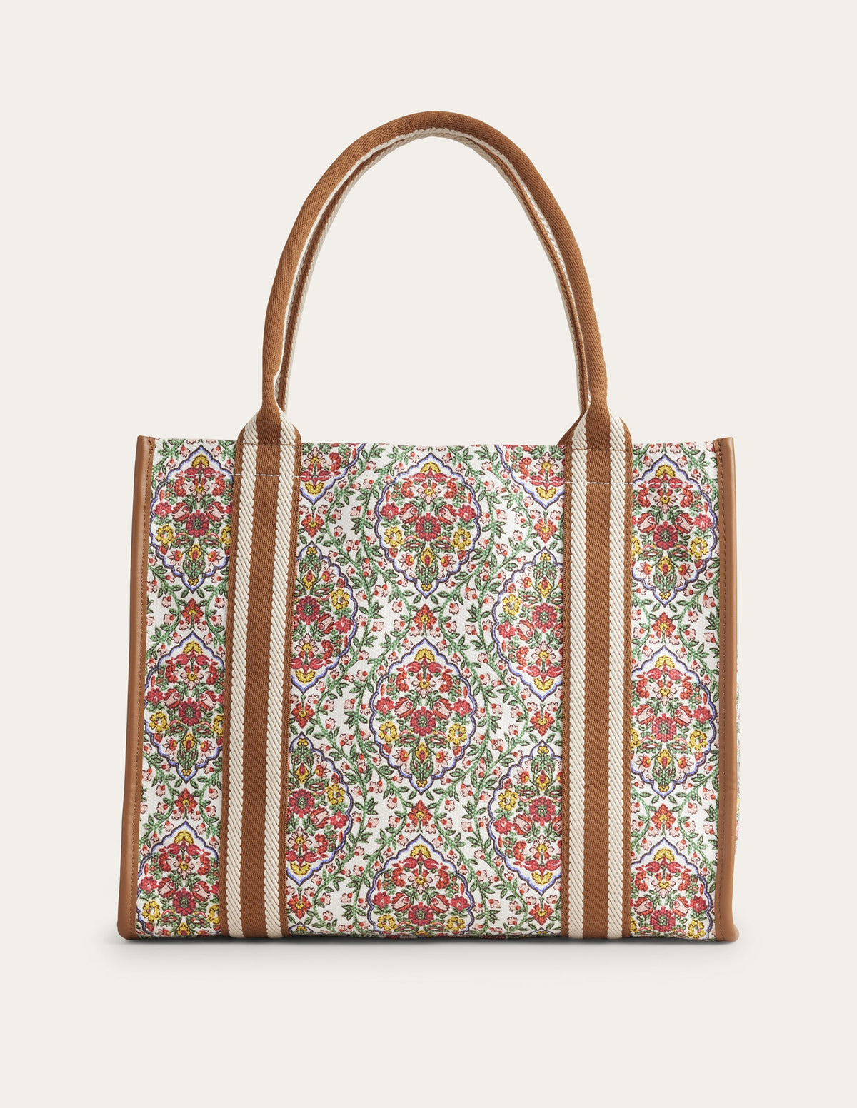 Tilda Canvas Tote Bag-Multi Vine, Terrace-3