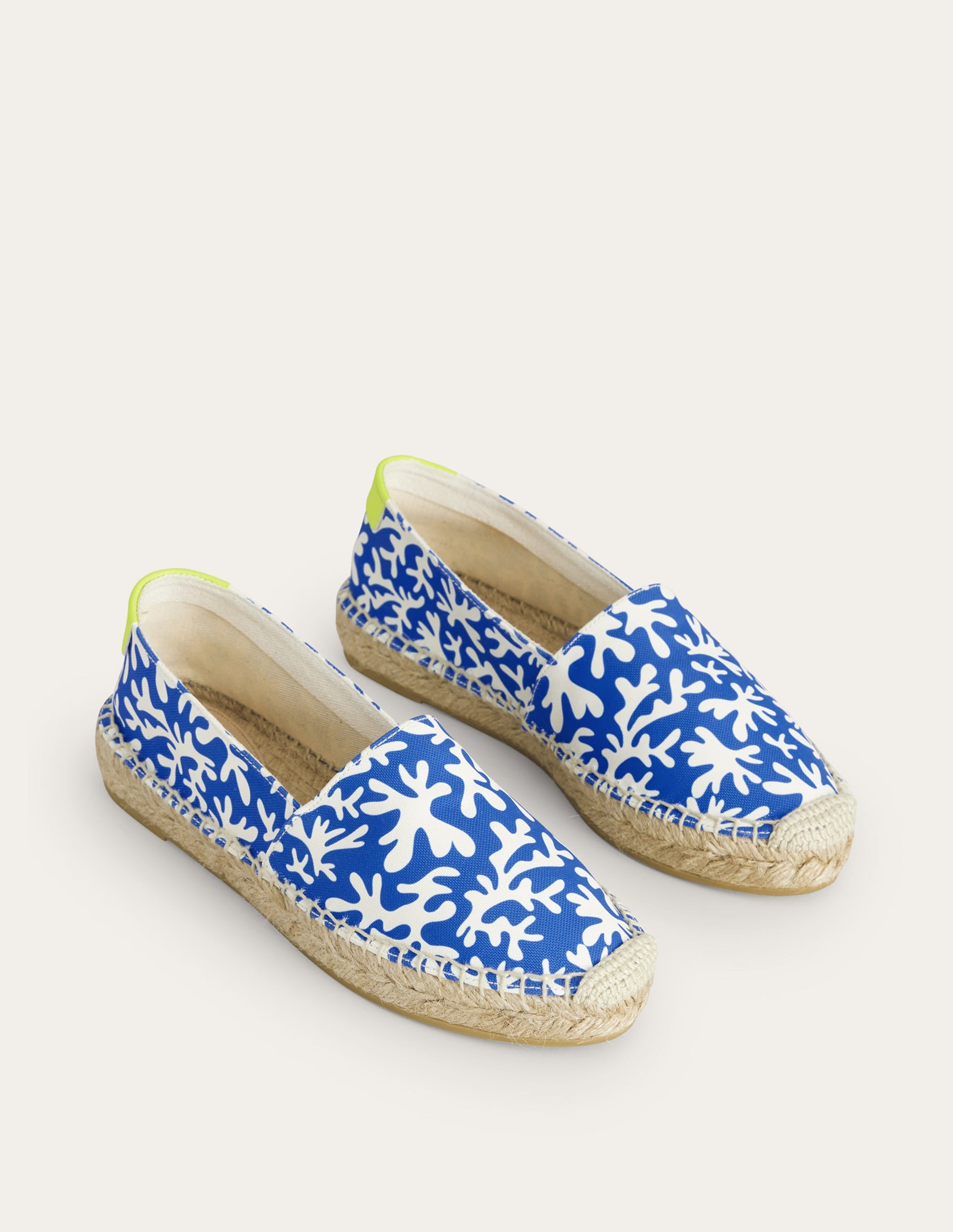 Classic Flat Espadrilles-Moroccan Blue - Image 3