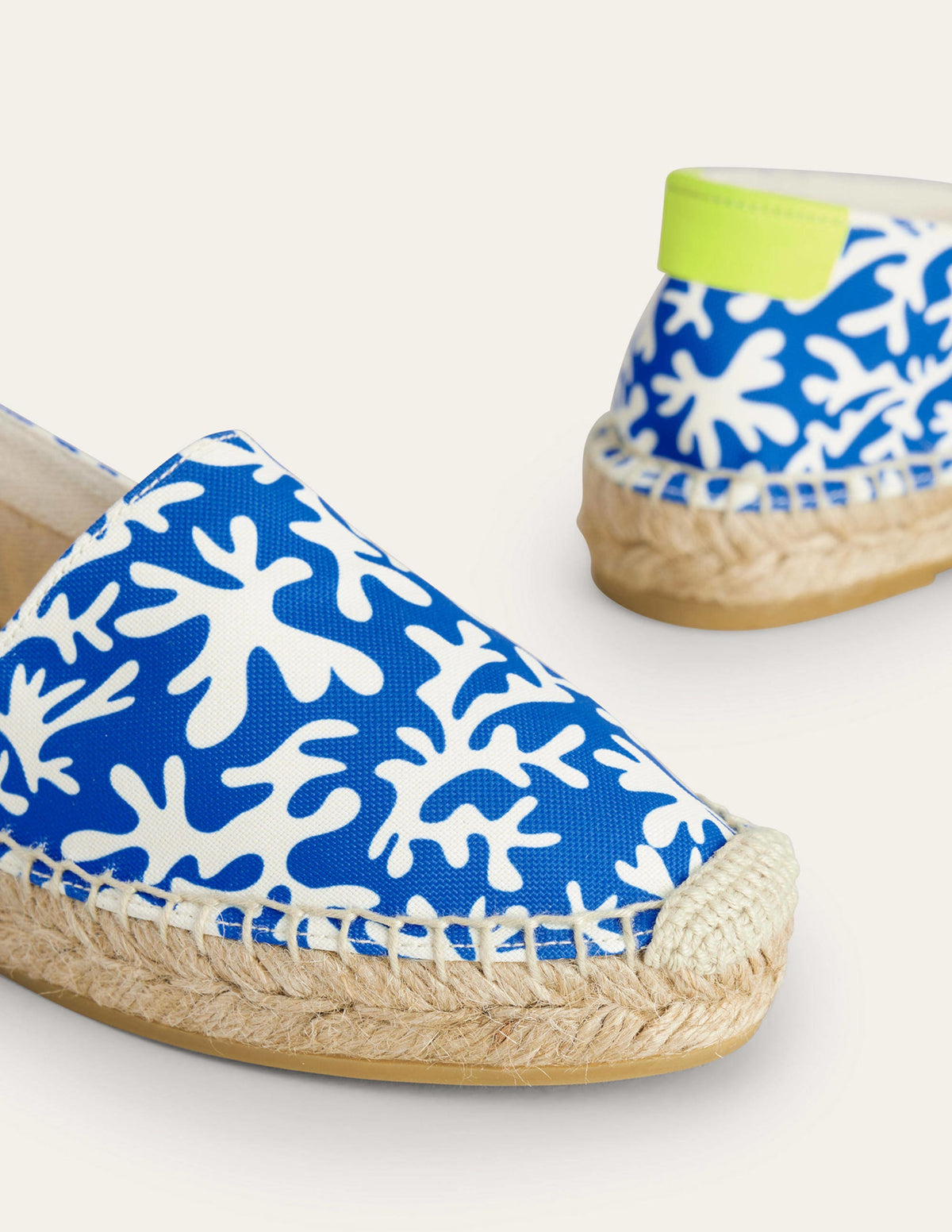 Classic Flat Espadrilles-Moroccan Blue - Image 4