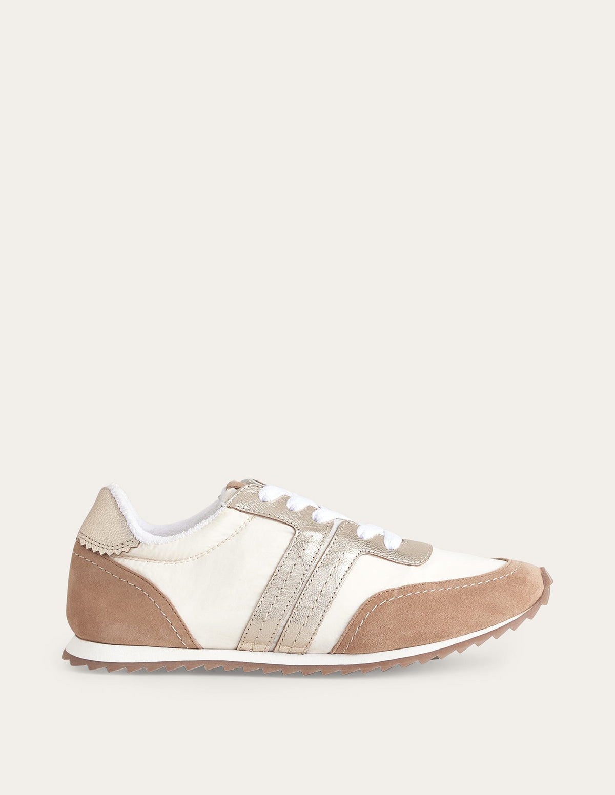 Runner Trainers-Maple Sugar, Gold,-2