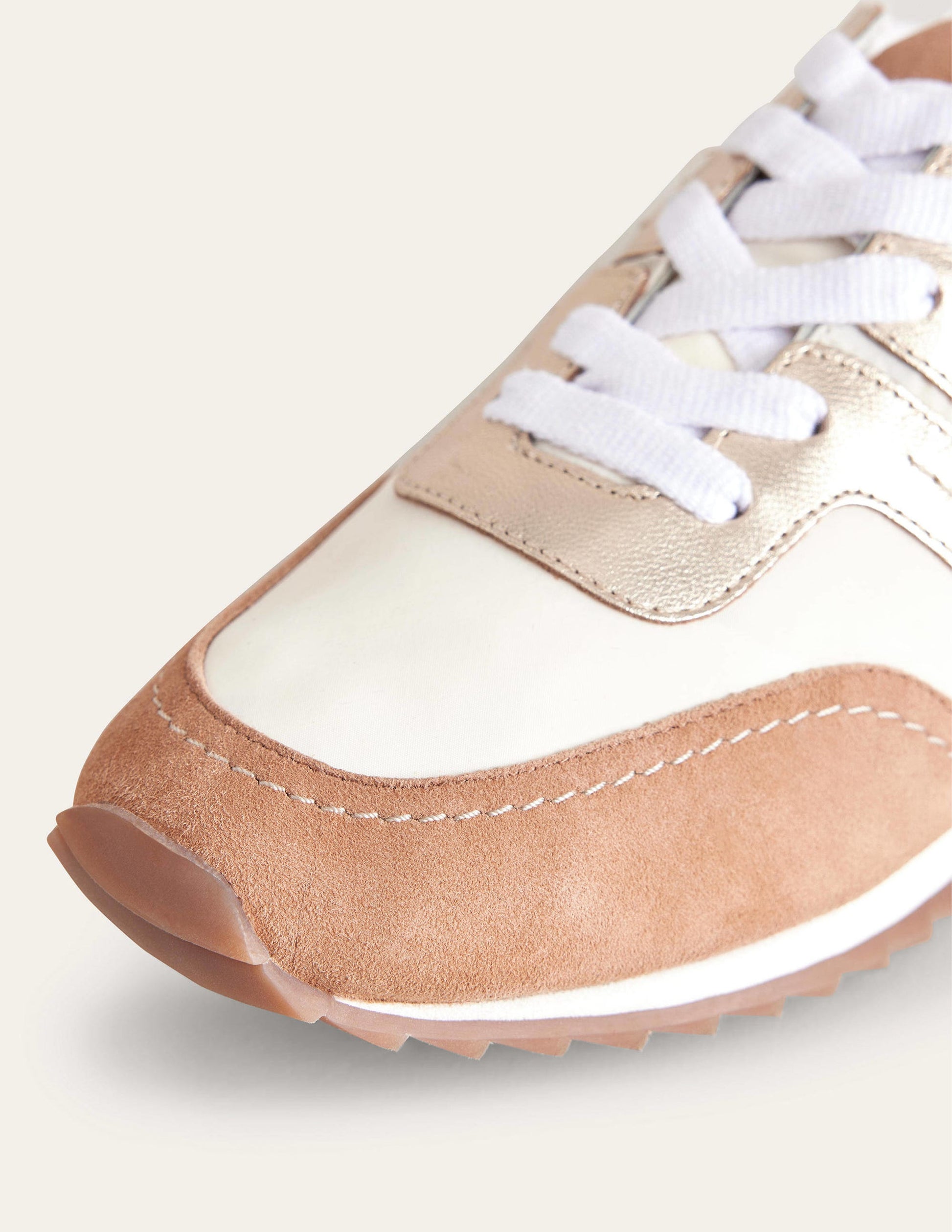 Runner Trainers-Maple Sugar, Gold,-4