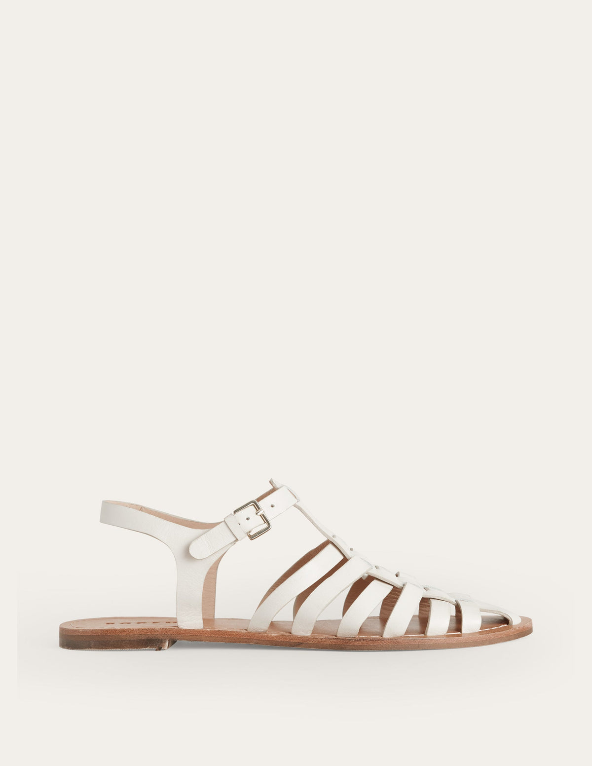 Traditional Fisherman Sandals-Ecru - Image 1
