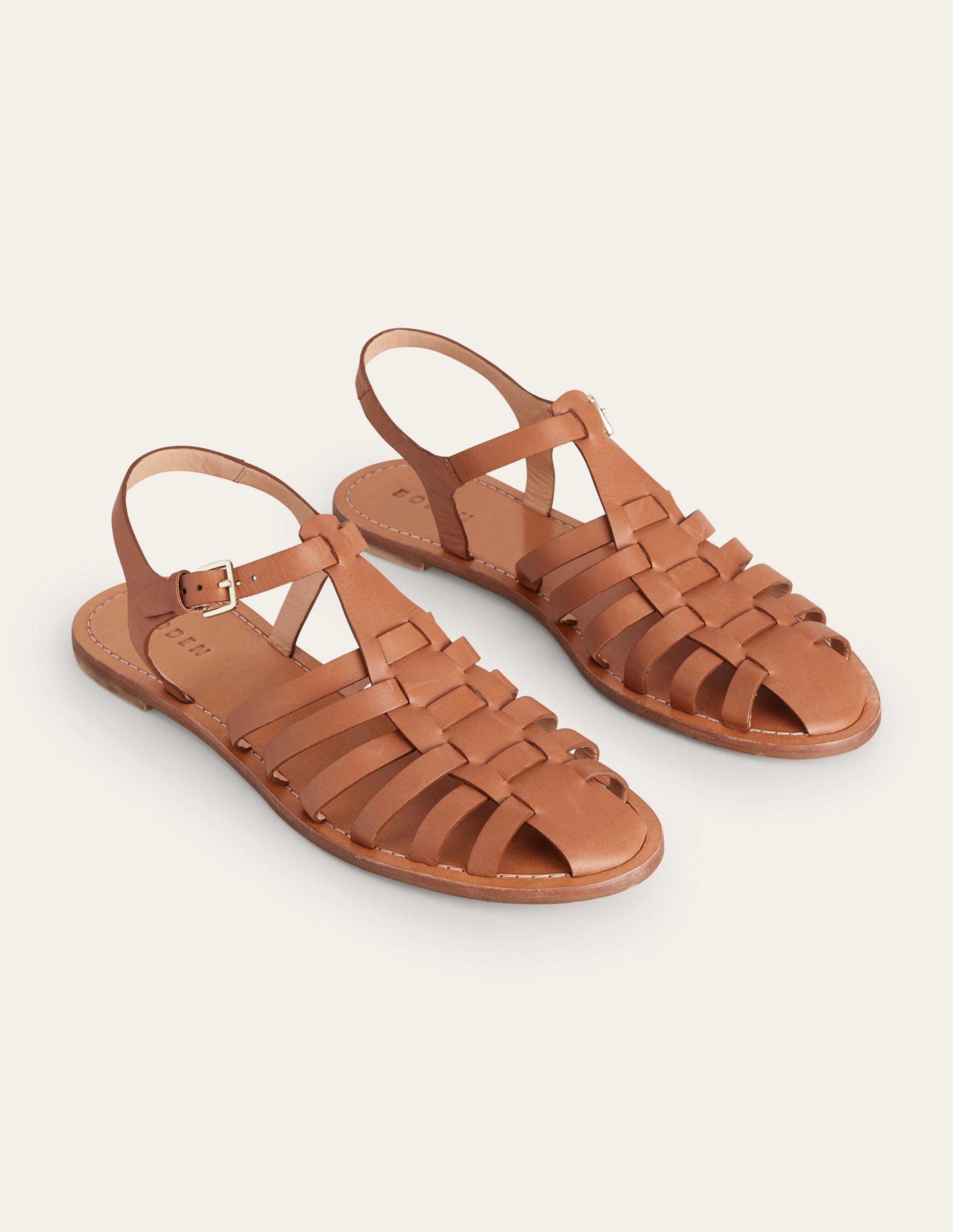 Traditional Fisherman Sandals-Tan-3