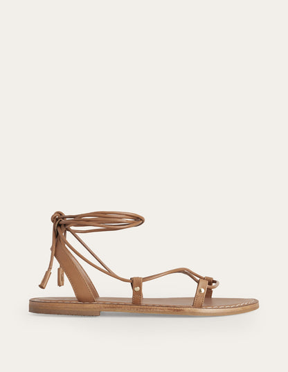 Scarf Wrap Sandals-Multi, Vine Terrace/ Tan-3