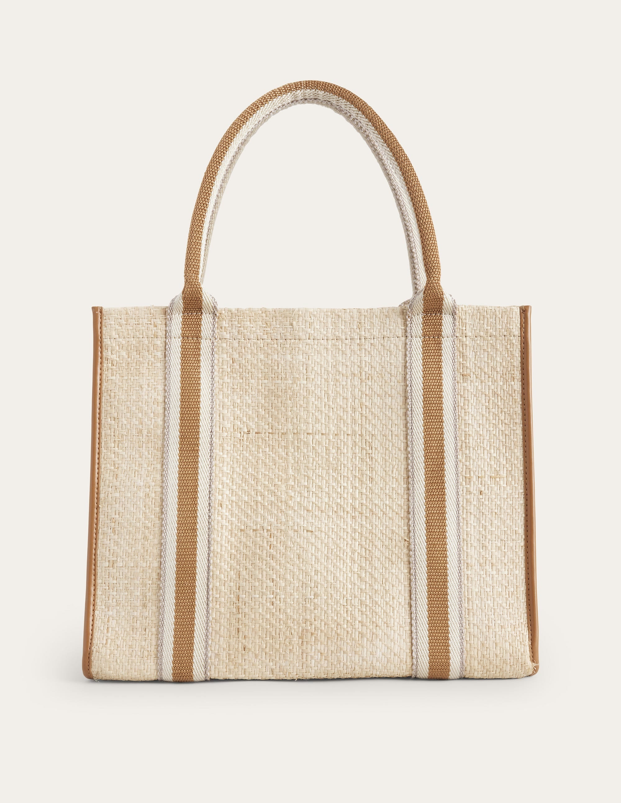 Raffia Tote Bag-Raffia - Image 3