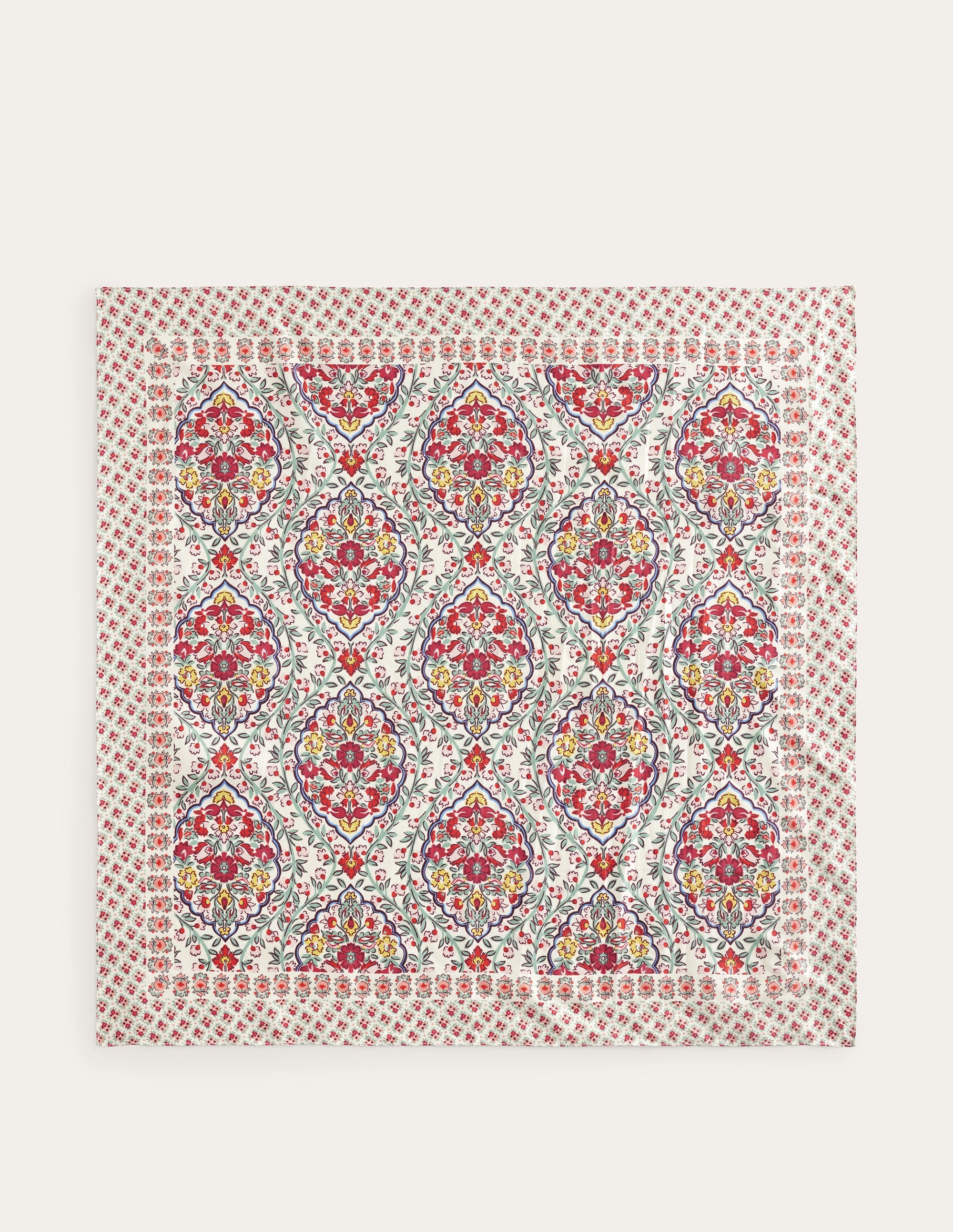 Silk Scarf-Multi, Vine Terrace - Image 5