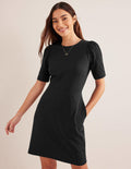 Zoe Jersey Dress-Black