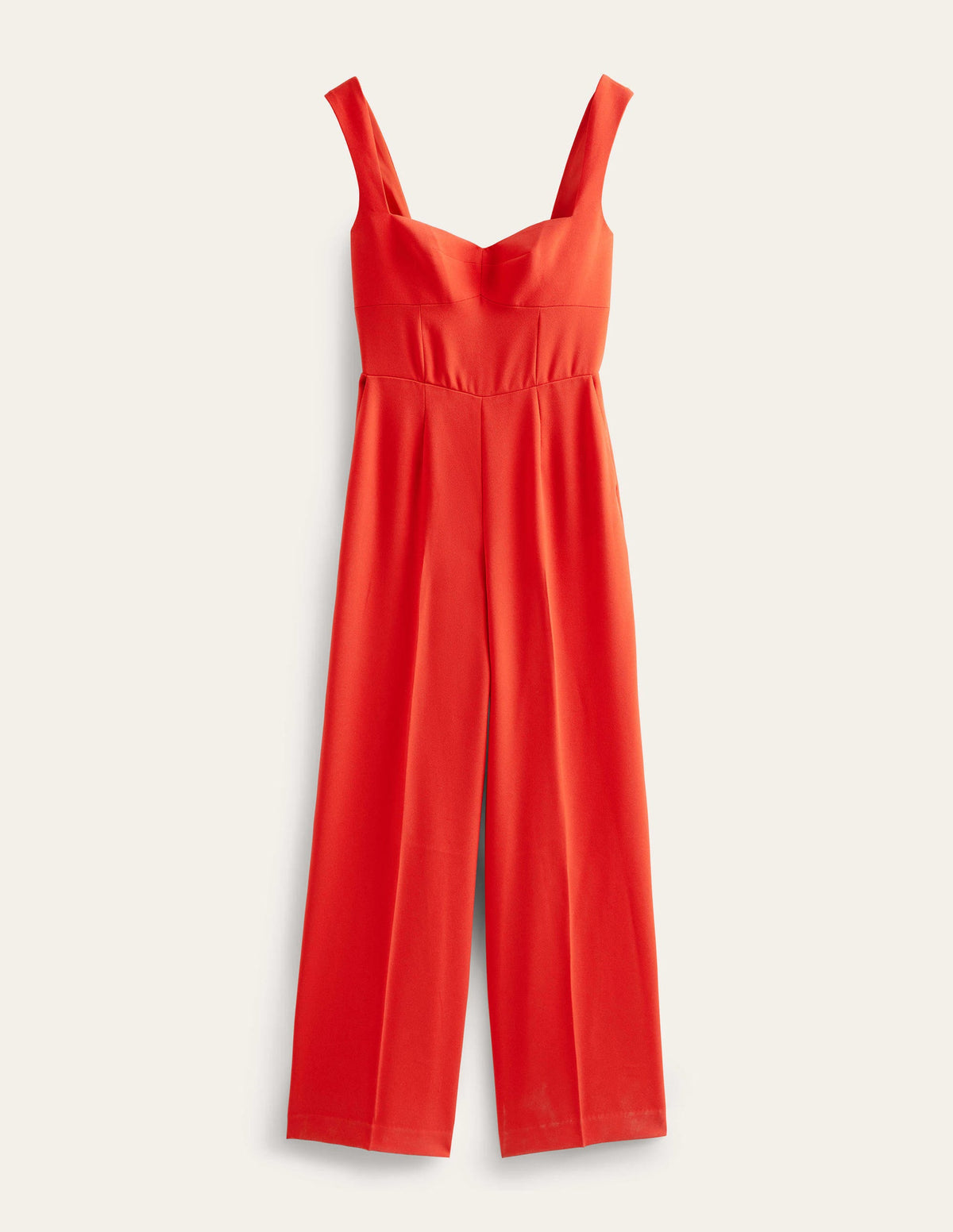 Sweetheart Wideleg Jumpsuit-Vermillion-5