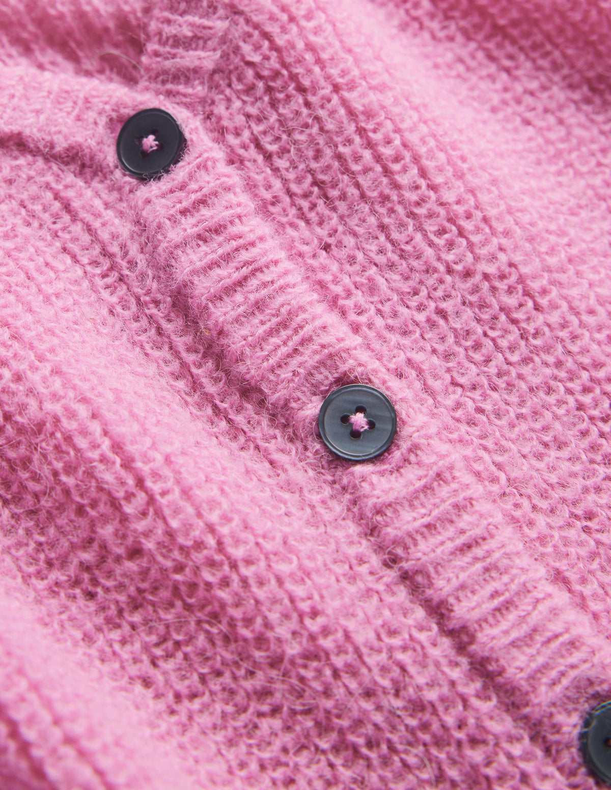 Cropped Fluffy Cardigan-Lavender Rose - Image 6