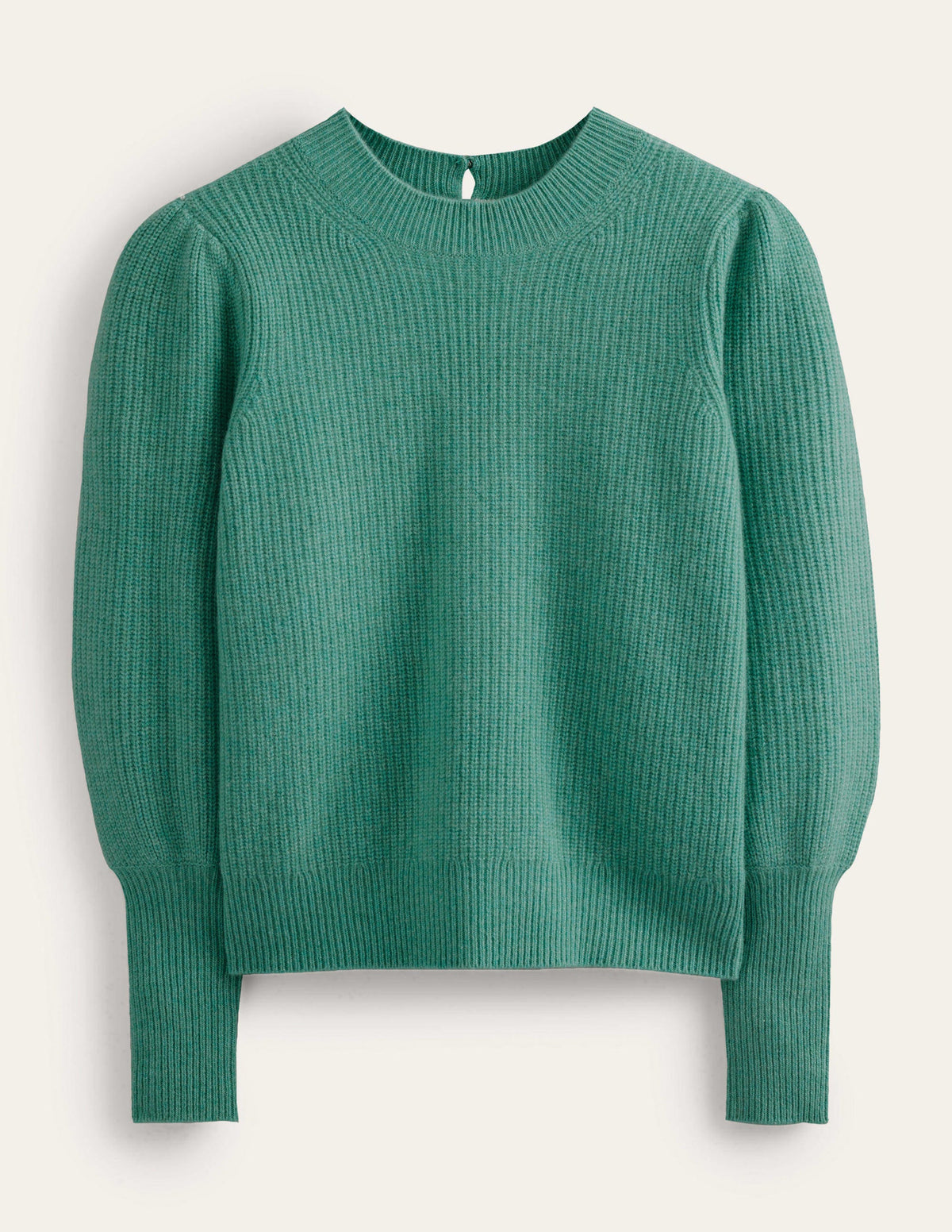 Key-Hole Cashmere Jumper-Indian Ocean-5
