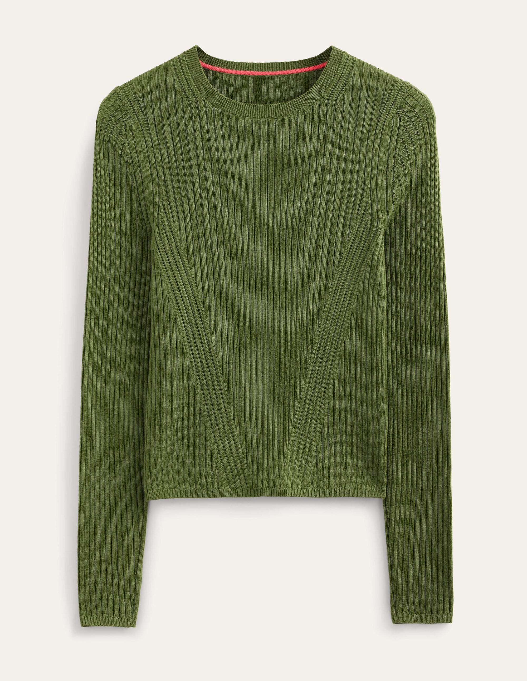 Ribbed Merino Jumper-Park Ranger - Image 5