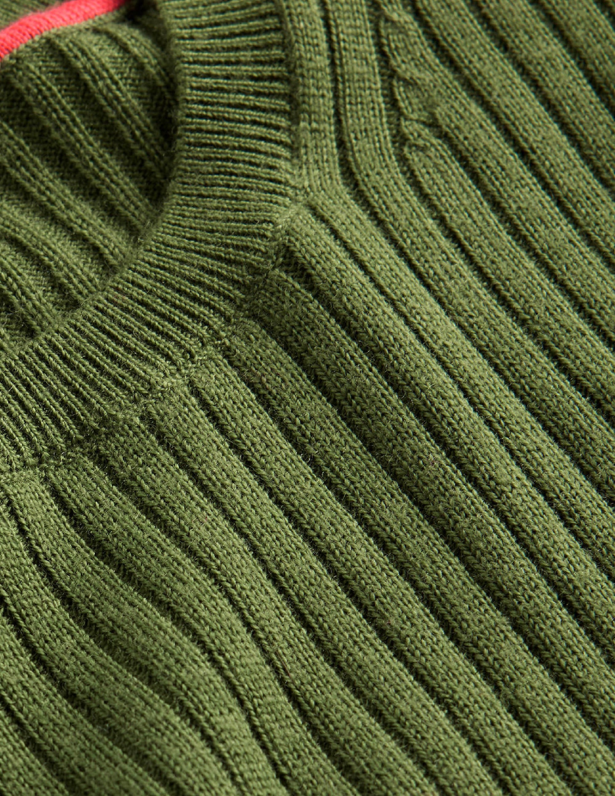Ribbed Merino Jumper-Park Ranger - Image 6