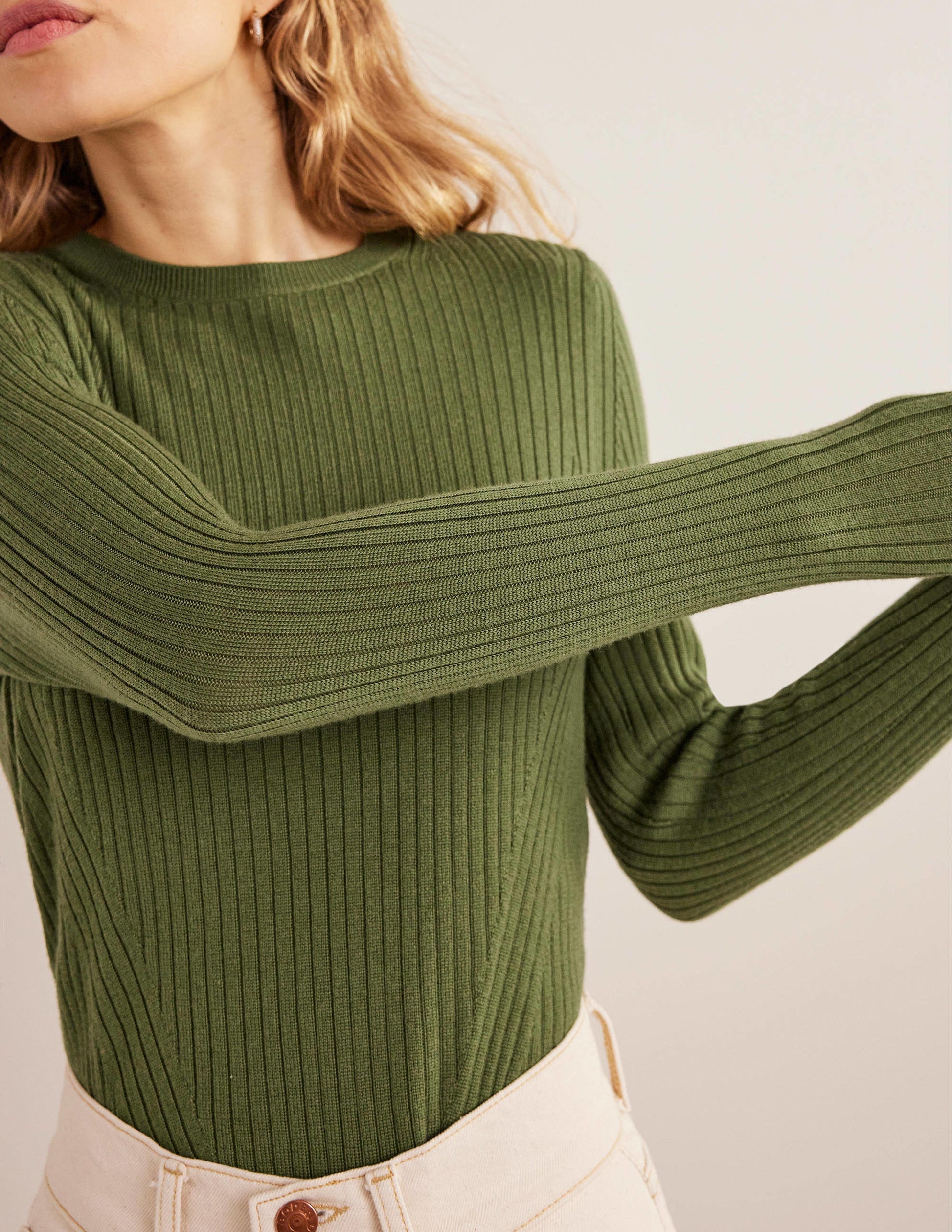 Ribbed Merino Jumper-Park Ranger-4