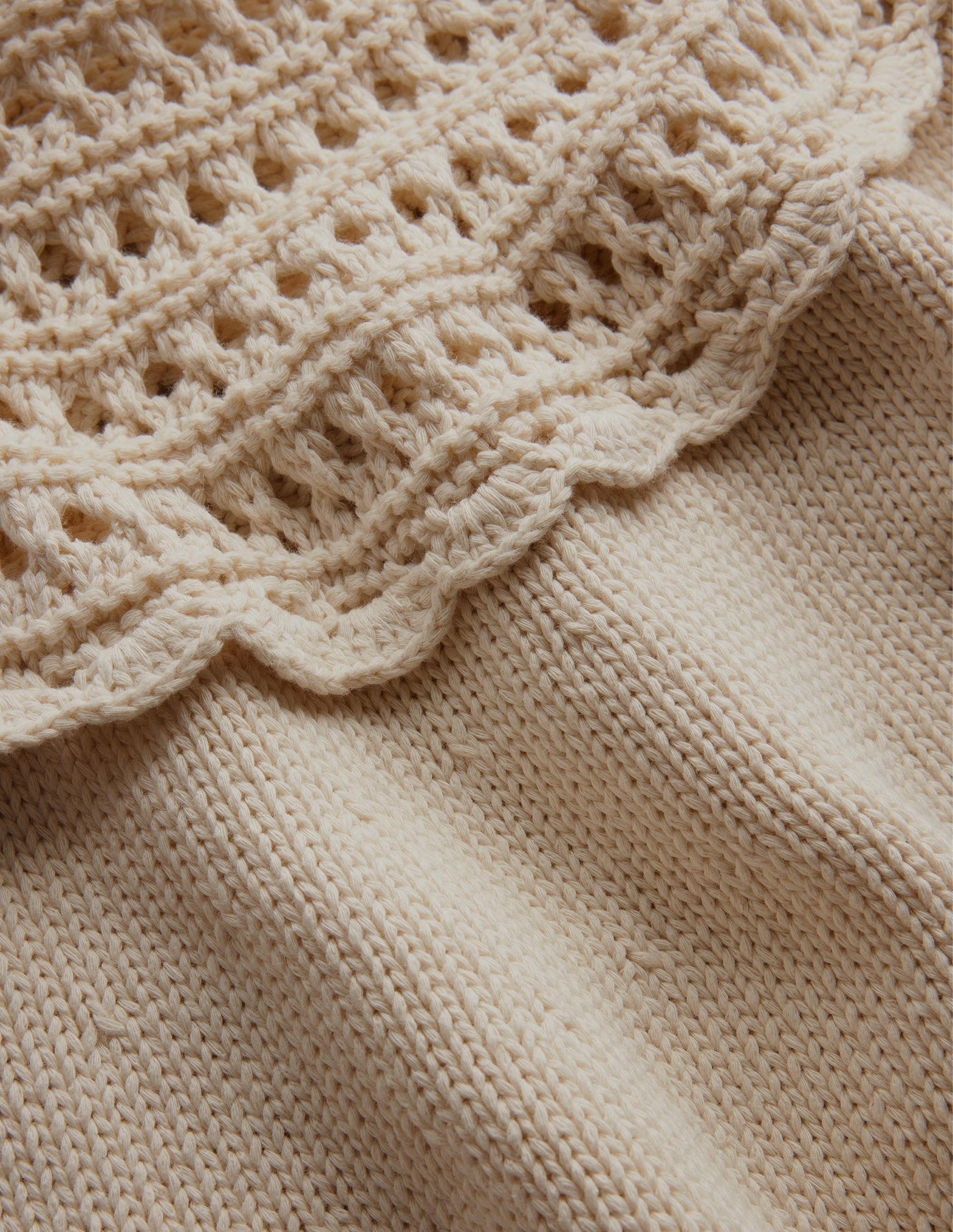 Crochet Yoke Jumper-Shearling-6