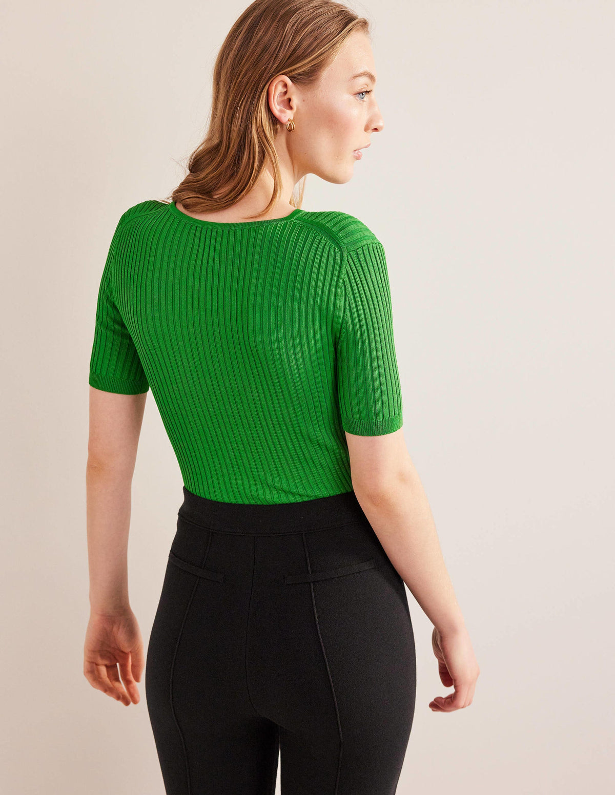 Ribbed Knitted T-Shirt-Frog - Image 3