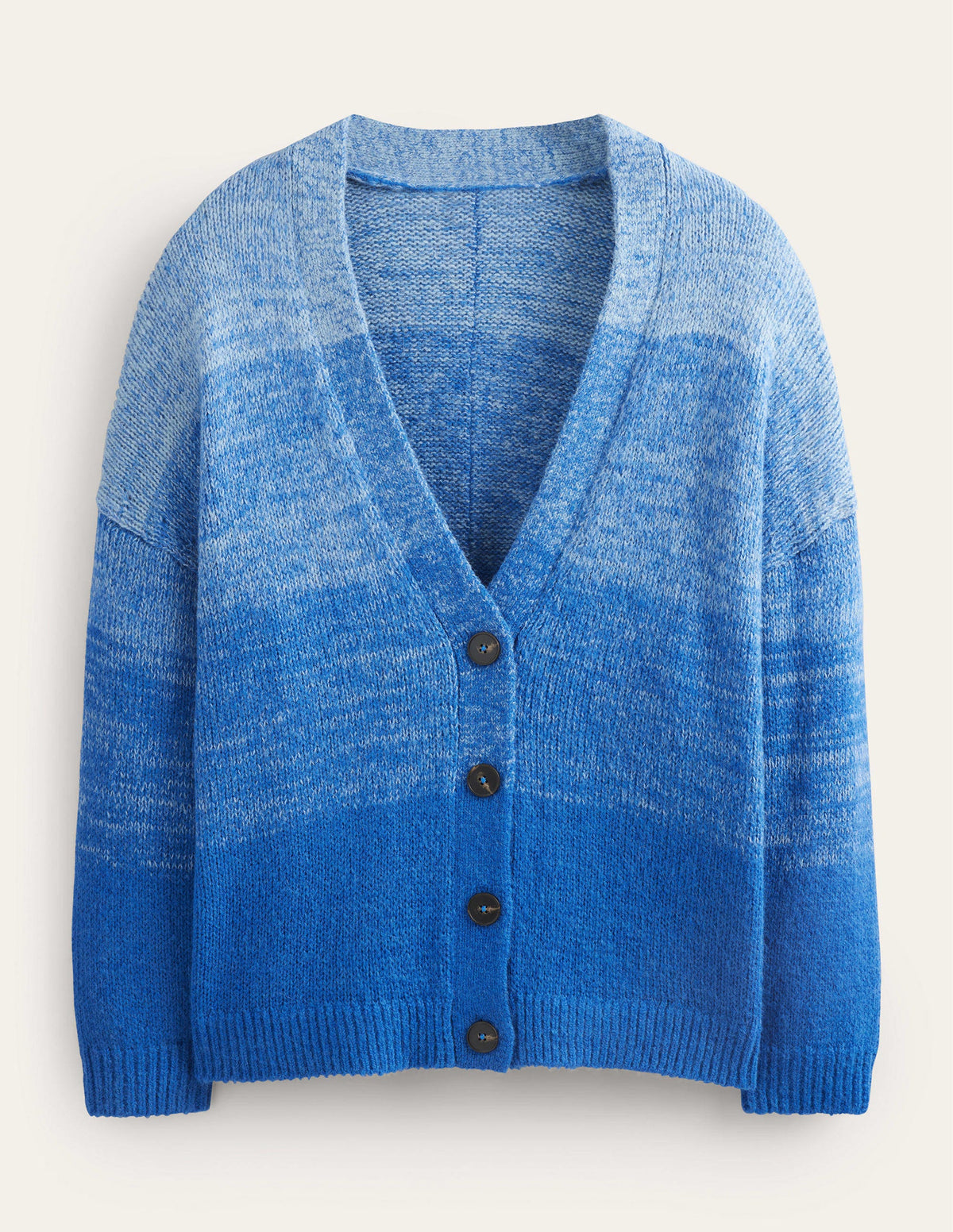 Fluffy Cardigan-Blue Ombre-6