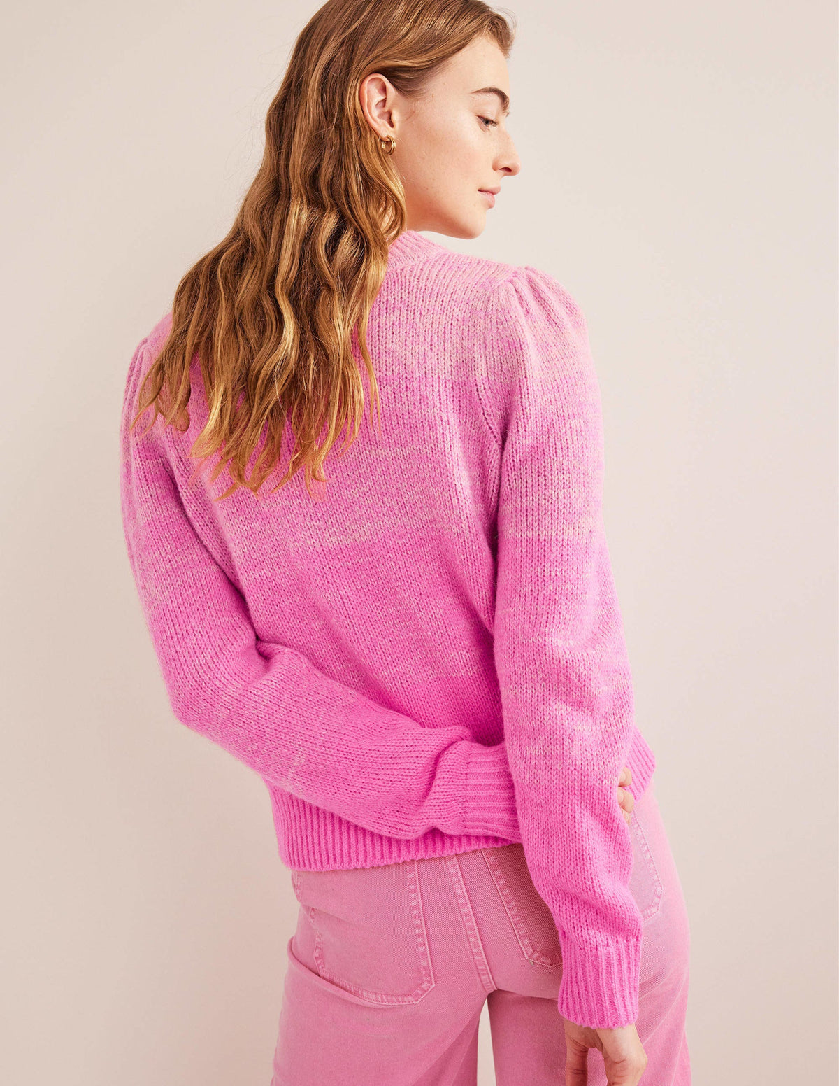 Fluffy Jumper-Pink Ombre - Image 3