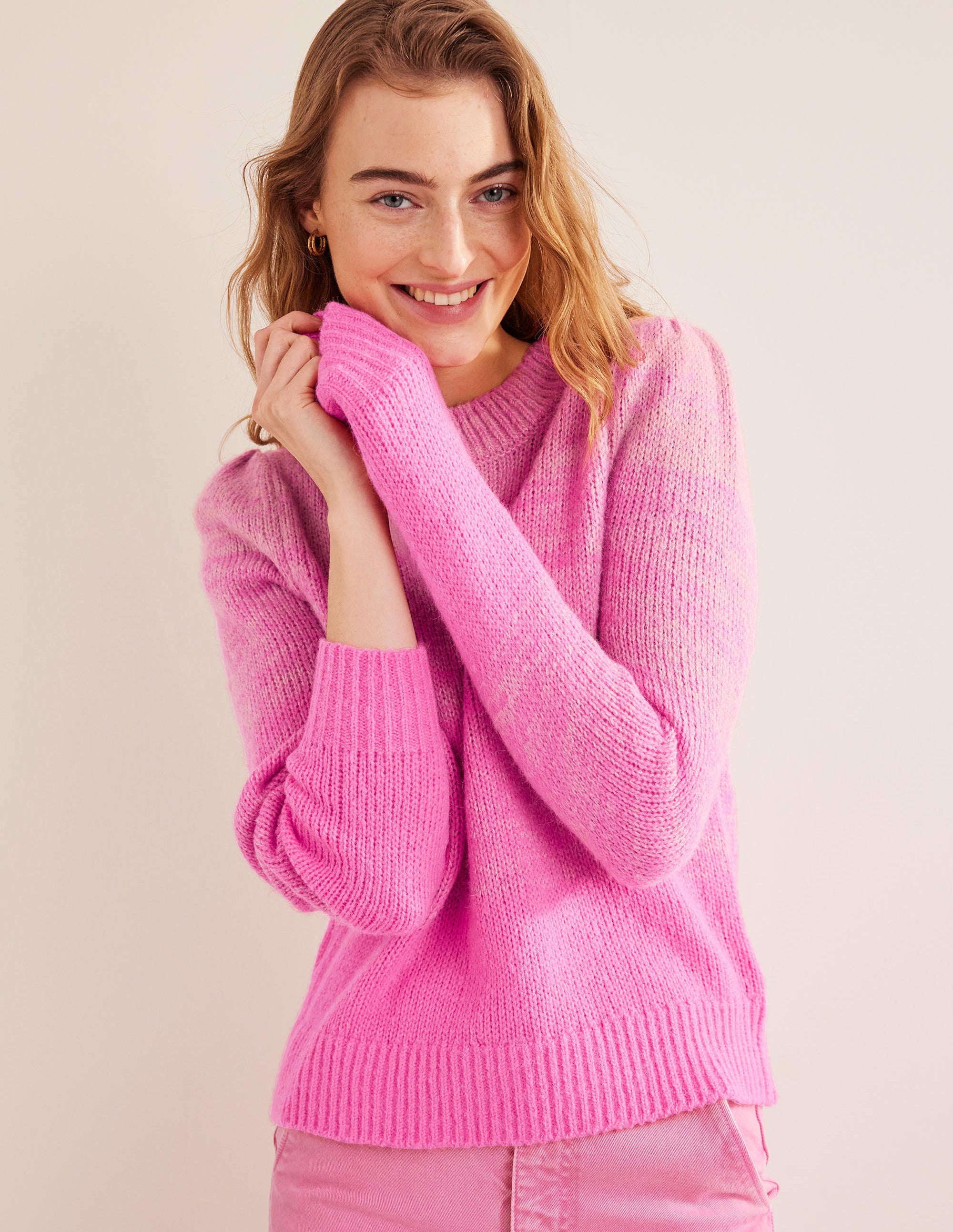 Fluffy Jumper-Pink Ombre - Image 5