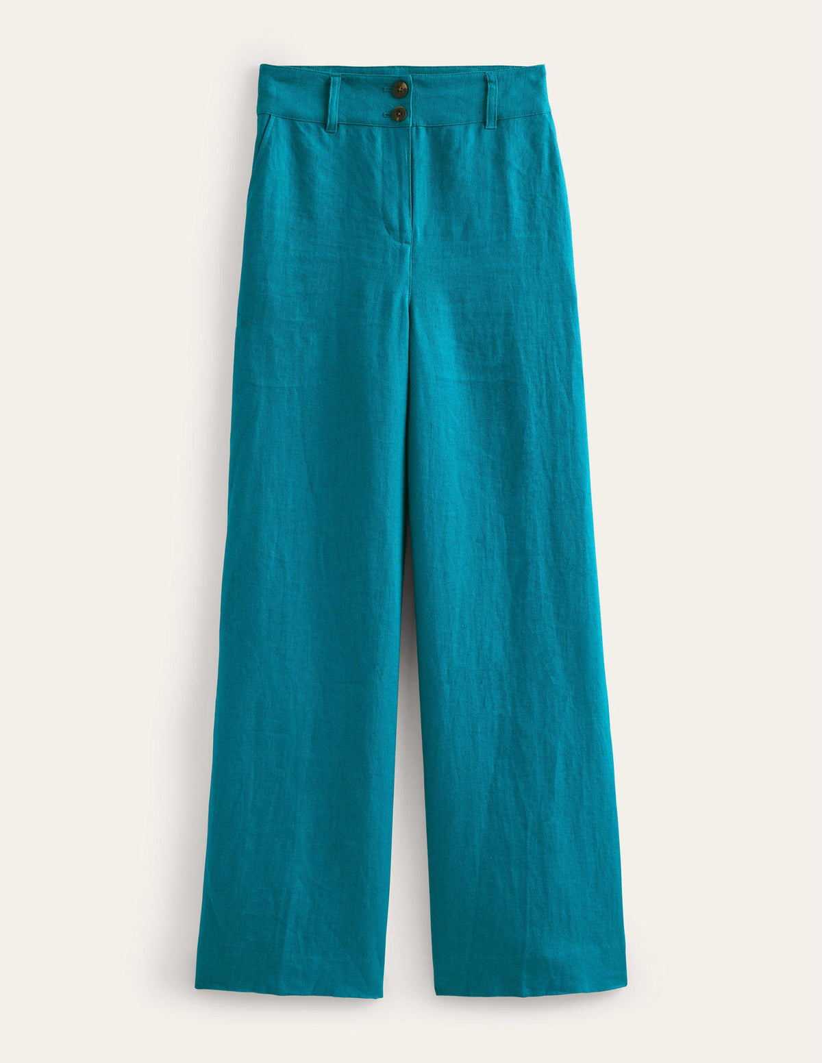 Highbury Linen Trousers-Crystal Teal - Image 6
