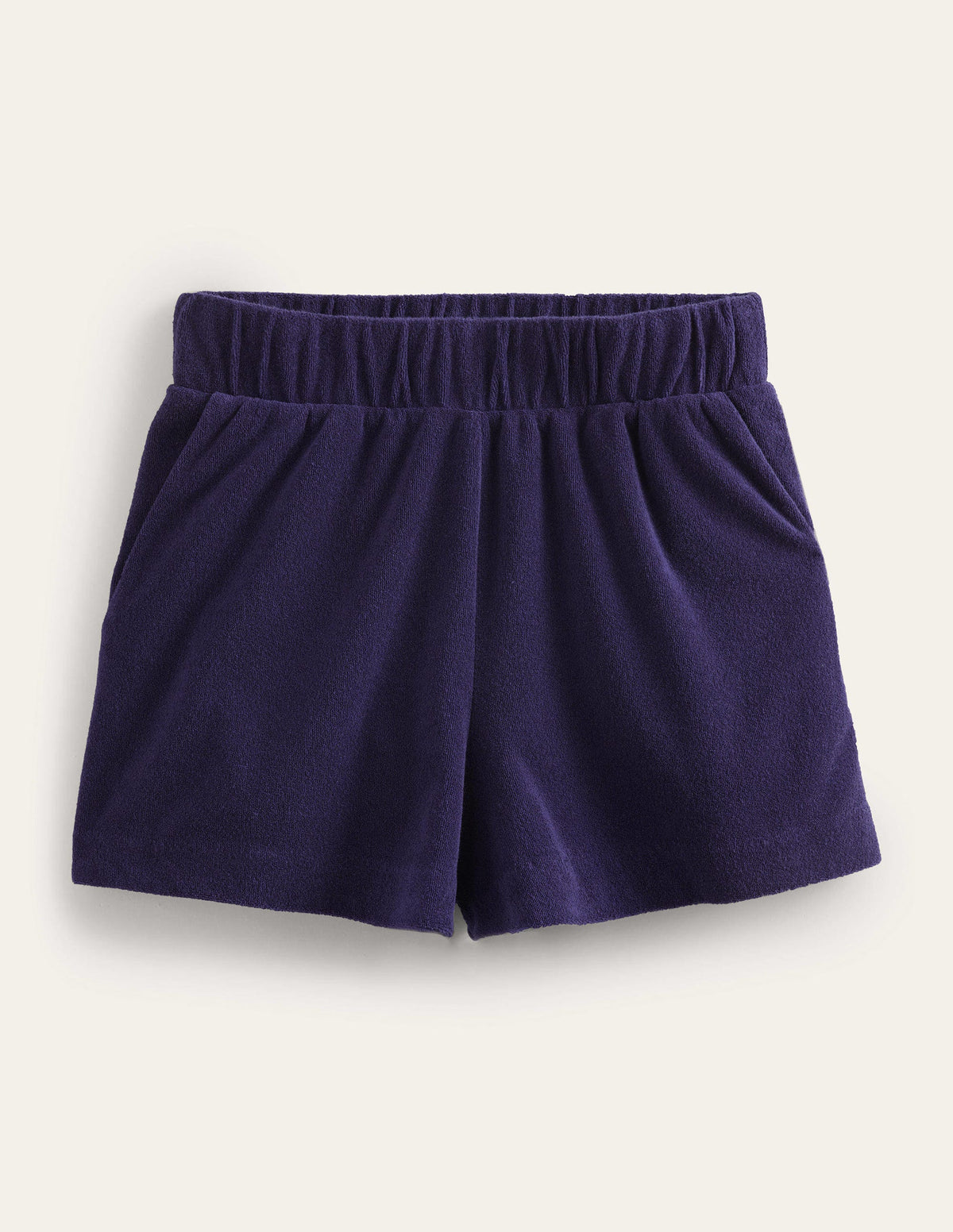 Towelling Shorts-Prussian Blue - Image 5