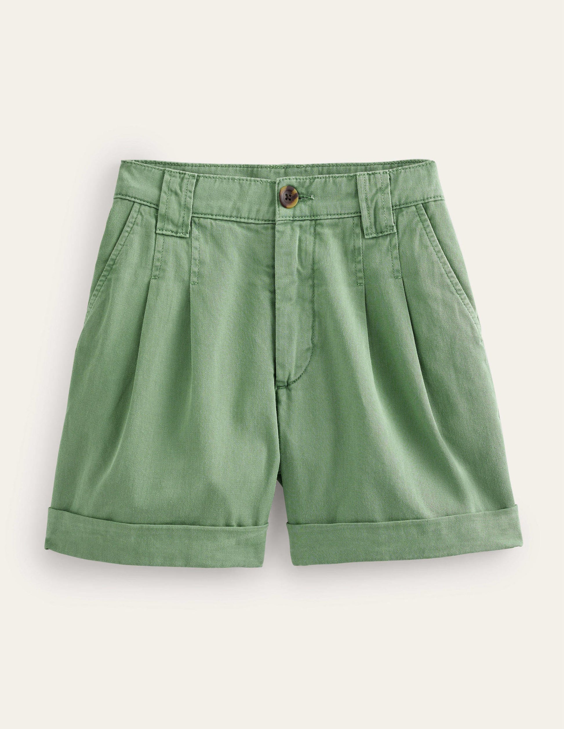 Casual Cotton Shorts-Seaspray-6