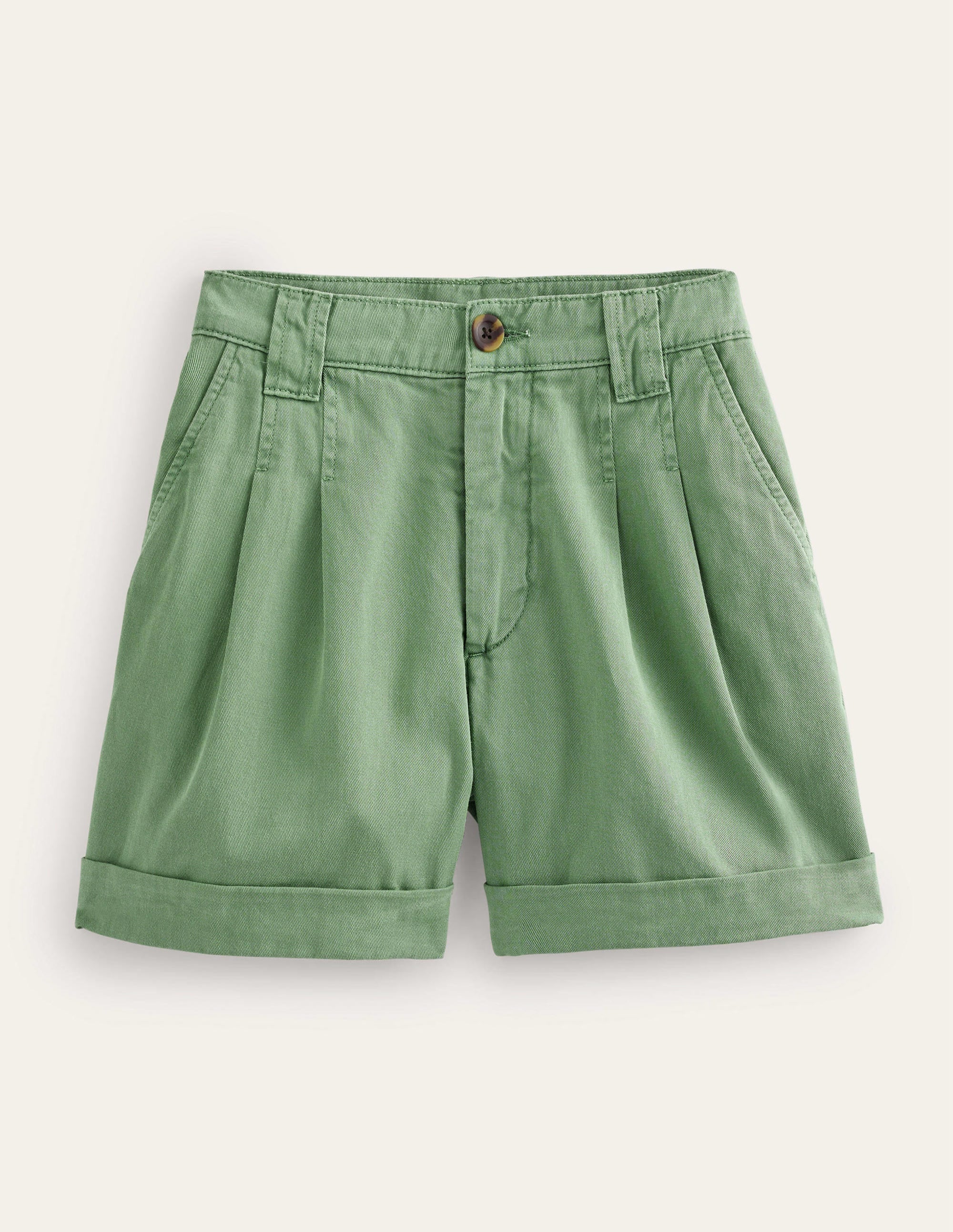 Casual Cotton Shorts-Seaspray - Image 6