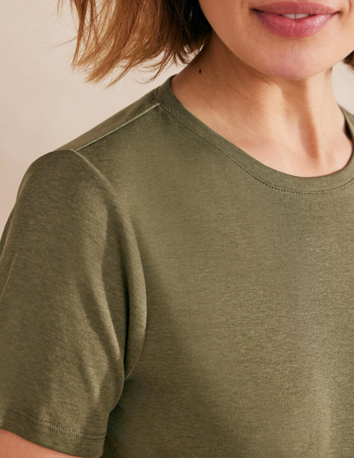 Soft Touch T-Shirt-Spruce - Image 2