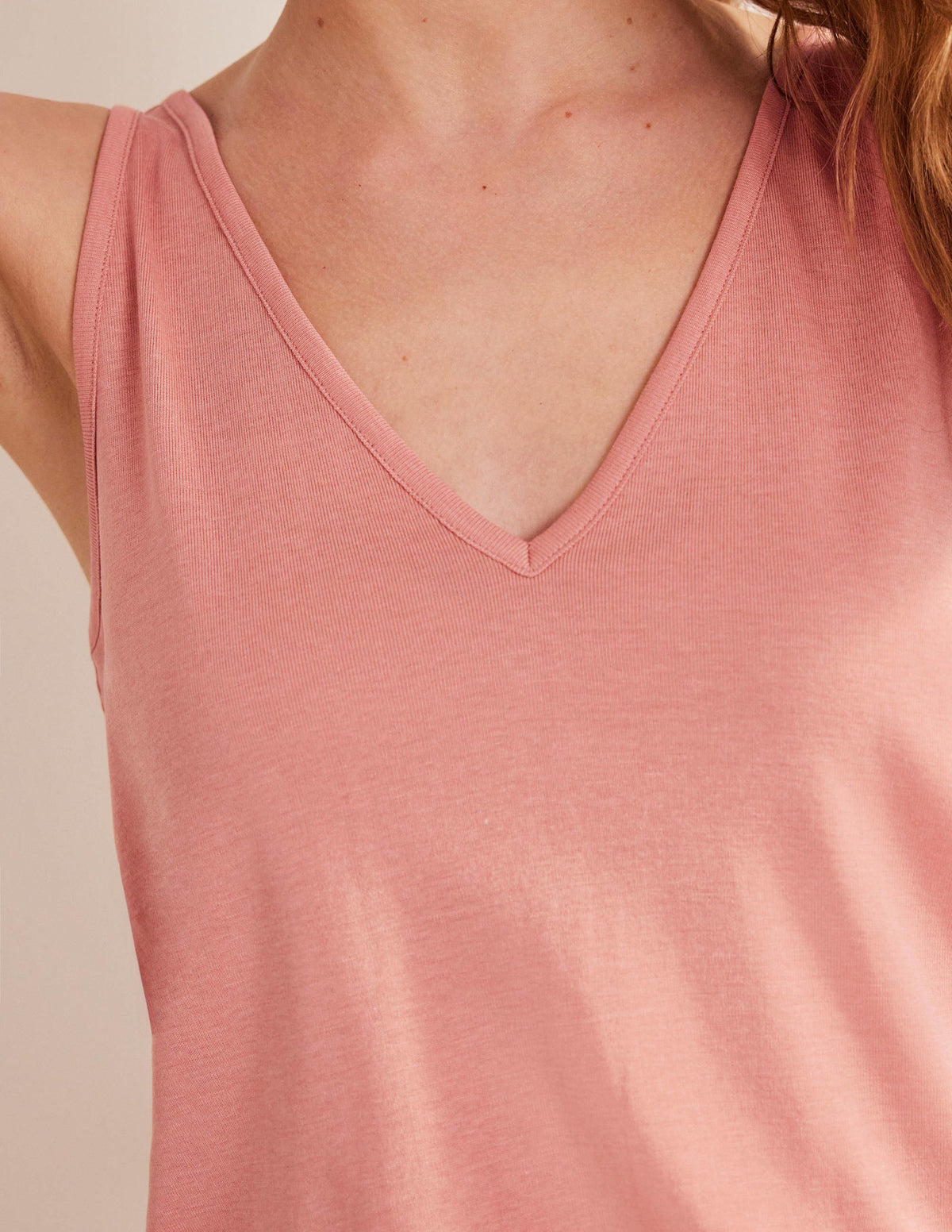 Soft Touch Vest-Pink-2