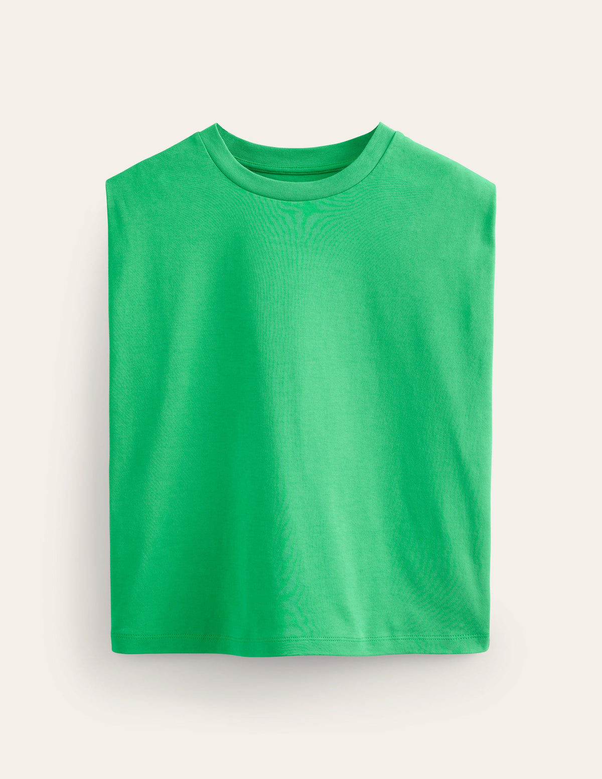 Perfect Cotton Sleeveless Top-Green Bee - Image 5