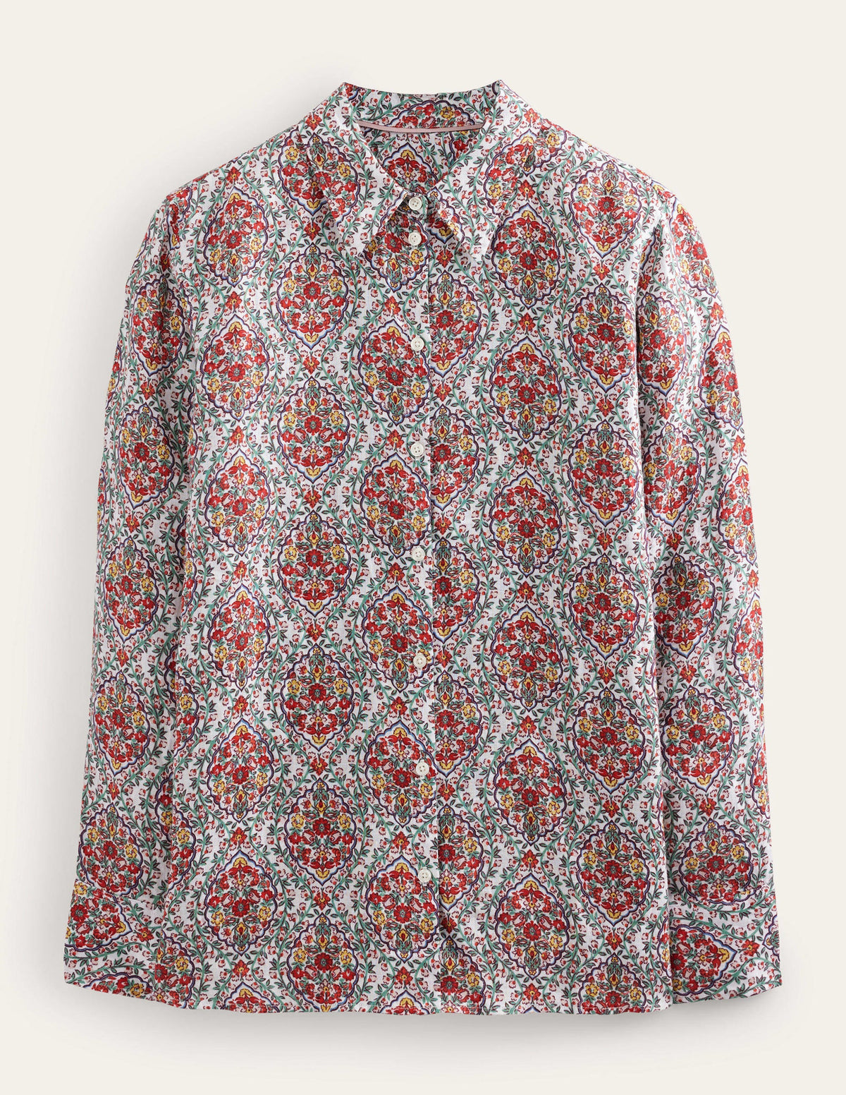 New Linen Shirt-Multi, Vine Terrace - Image 6