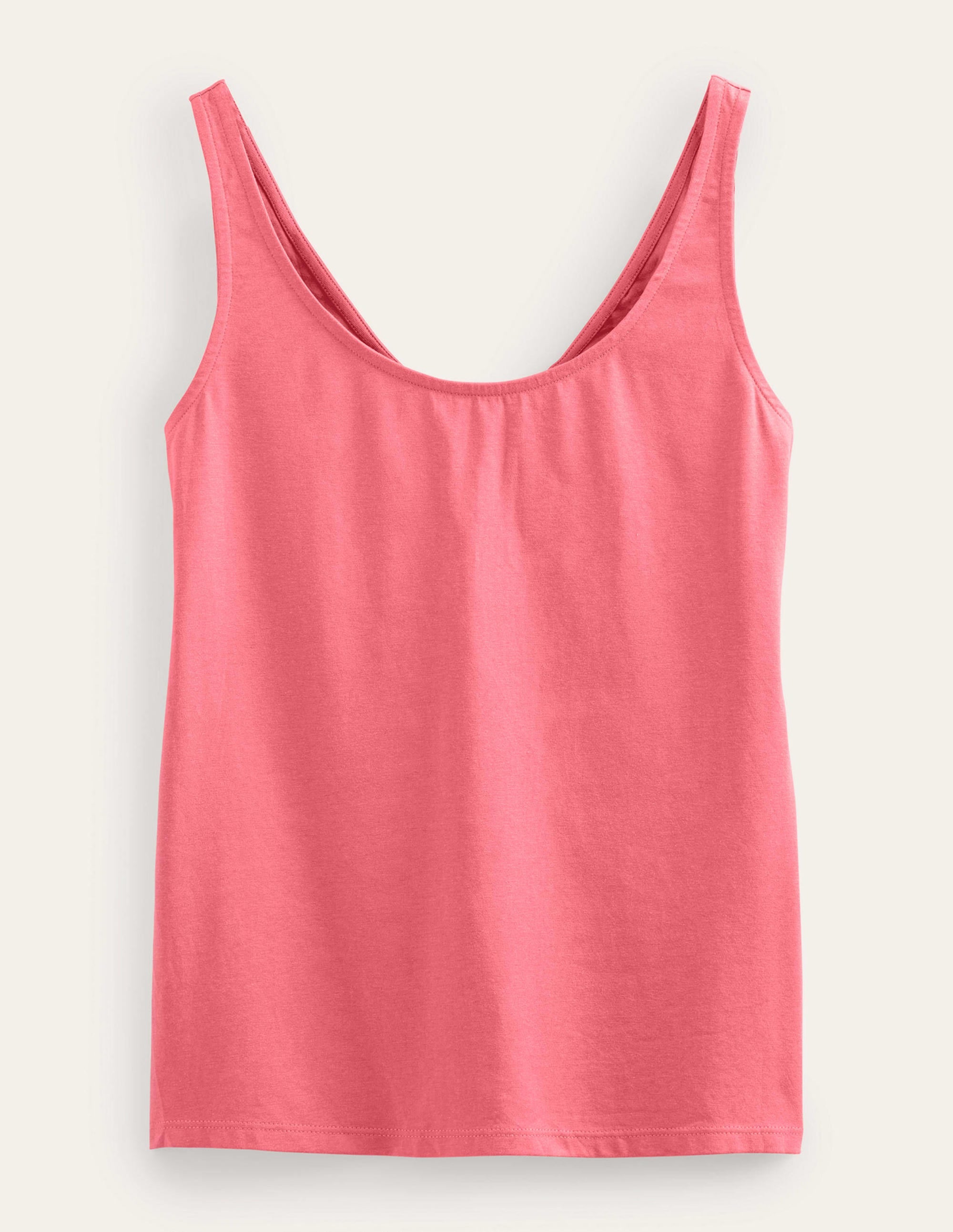 Open Back Tank Top-Festival Pink - Image 6