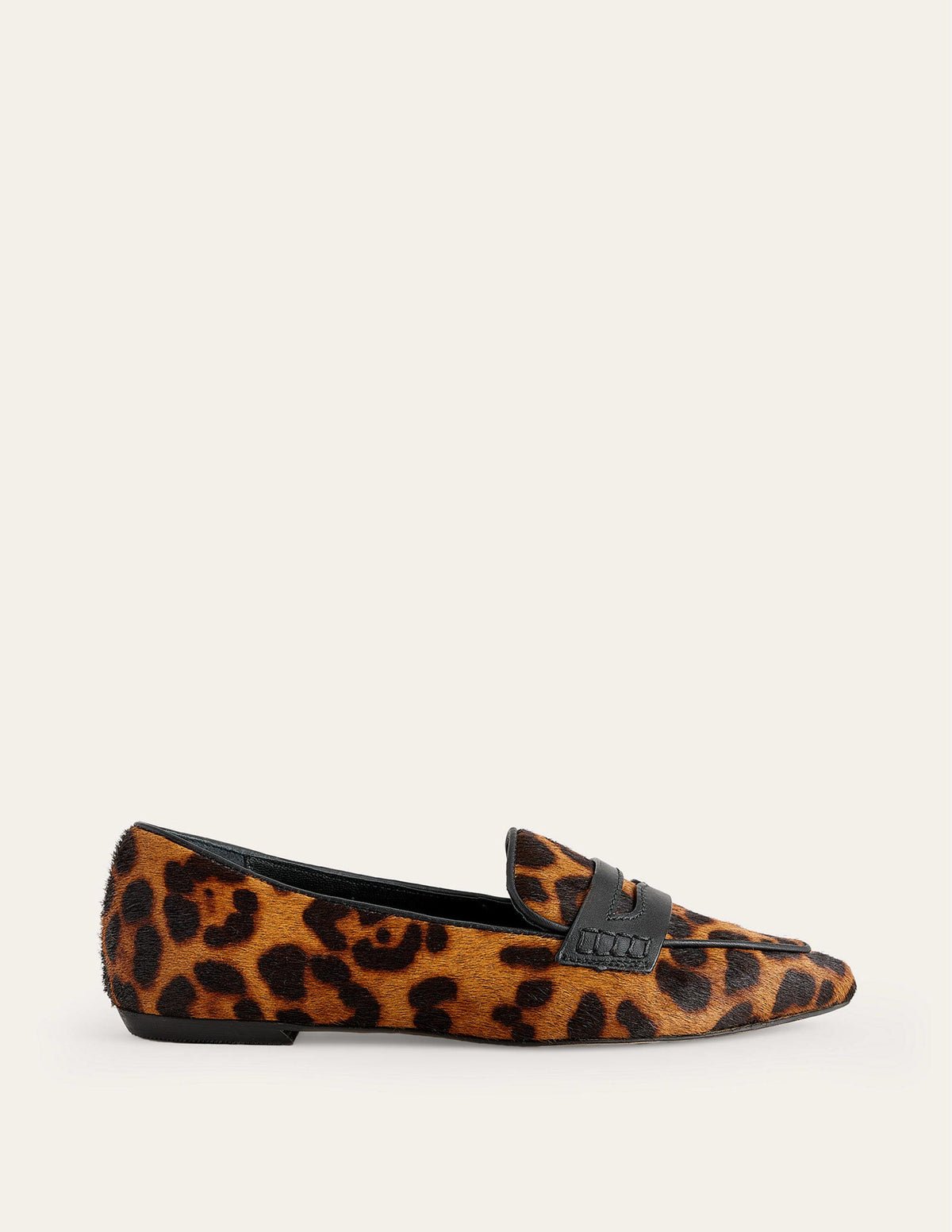 Pointed Loafers-Classic Leopard-2