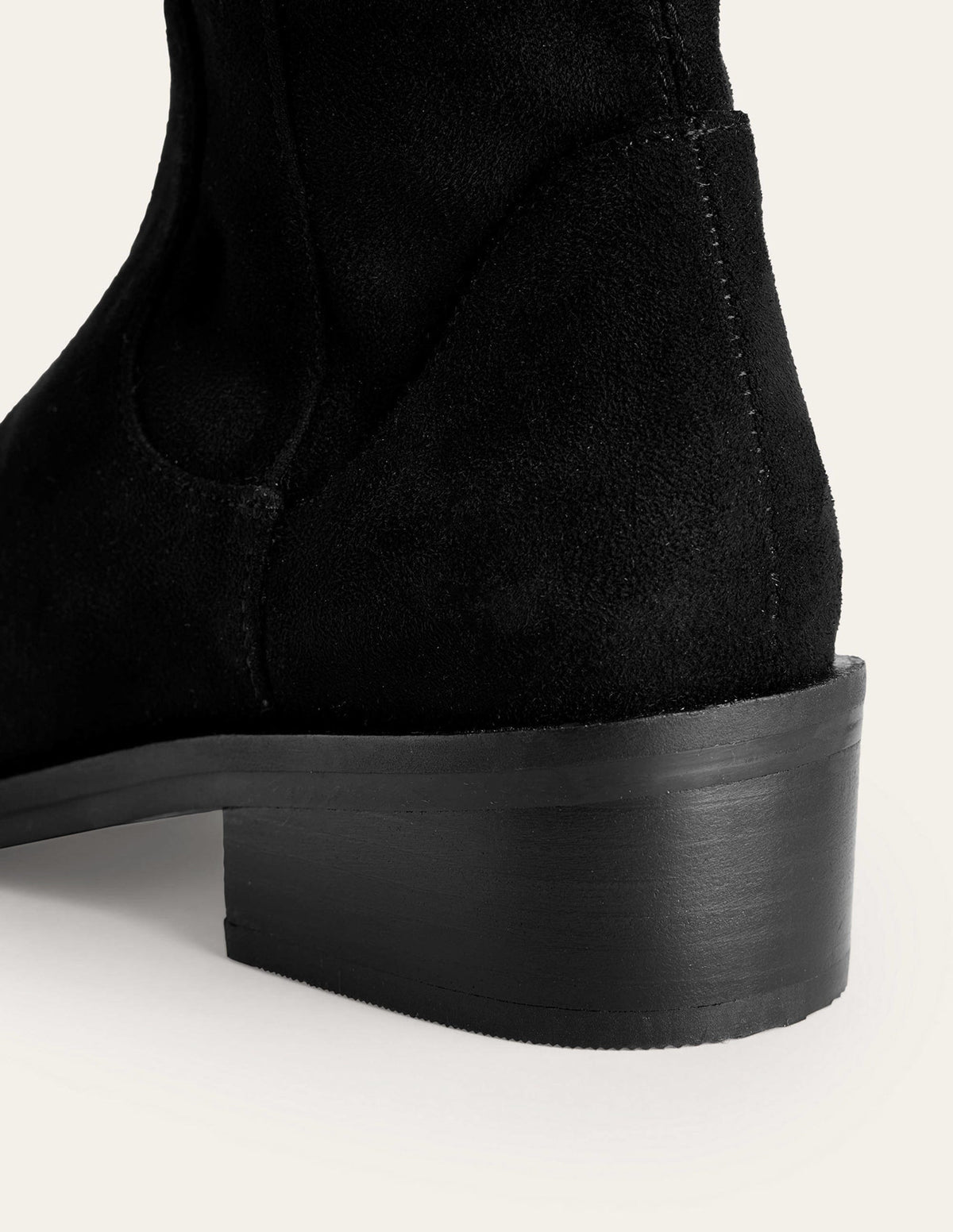 Over-The-Knee Stretch Boots-Black - Image 3
