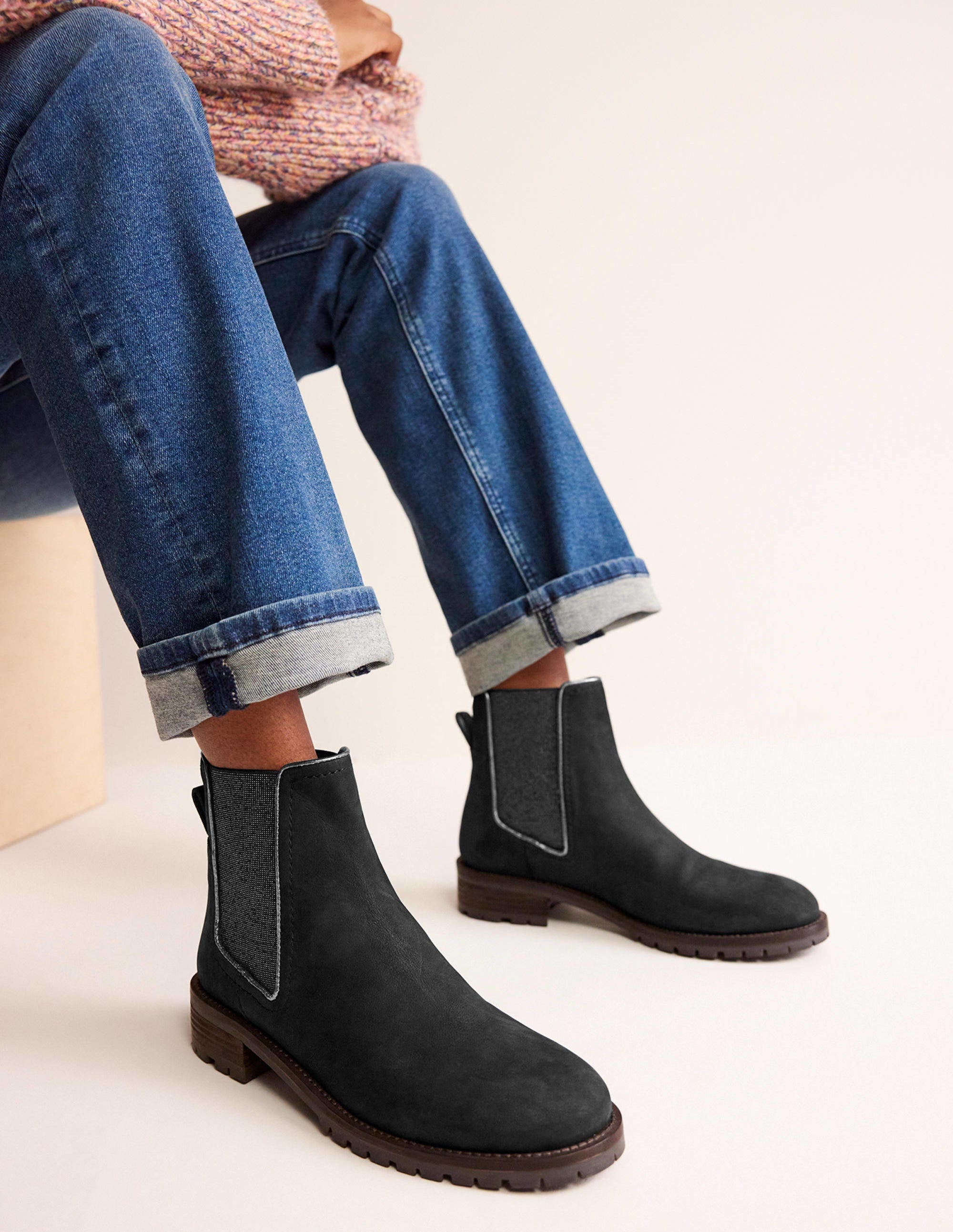 Freya Chelsea Boots-Black - Image 1