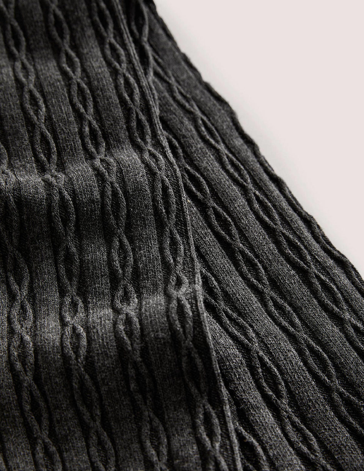 Cable-Knit Tights-Grey-2