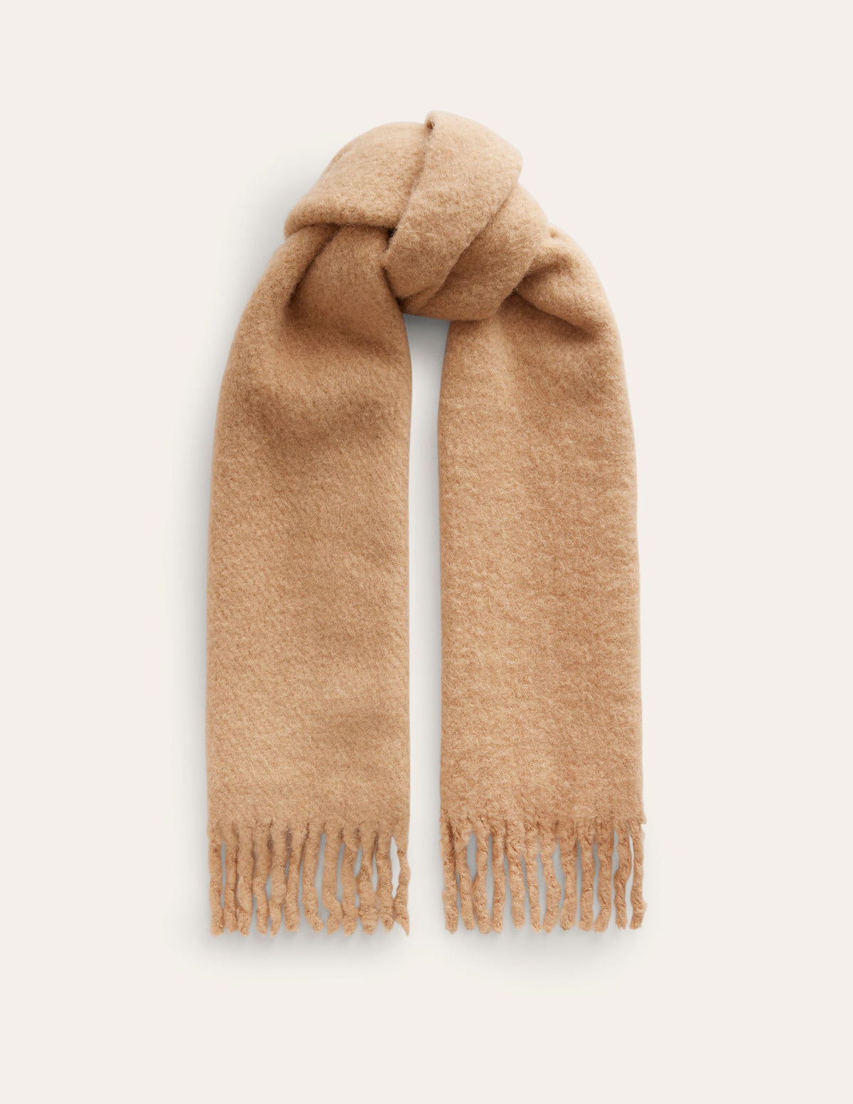 Fluffy Scarf-Camel - Image 2