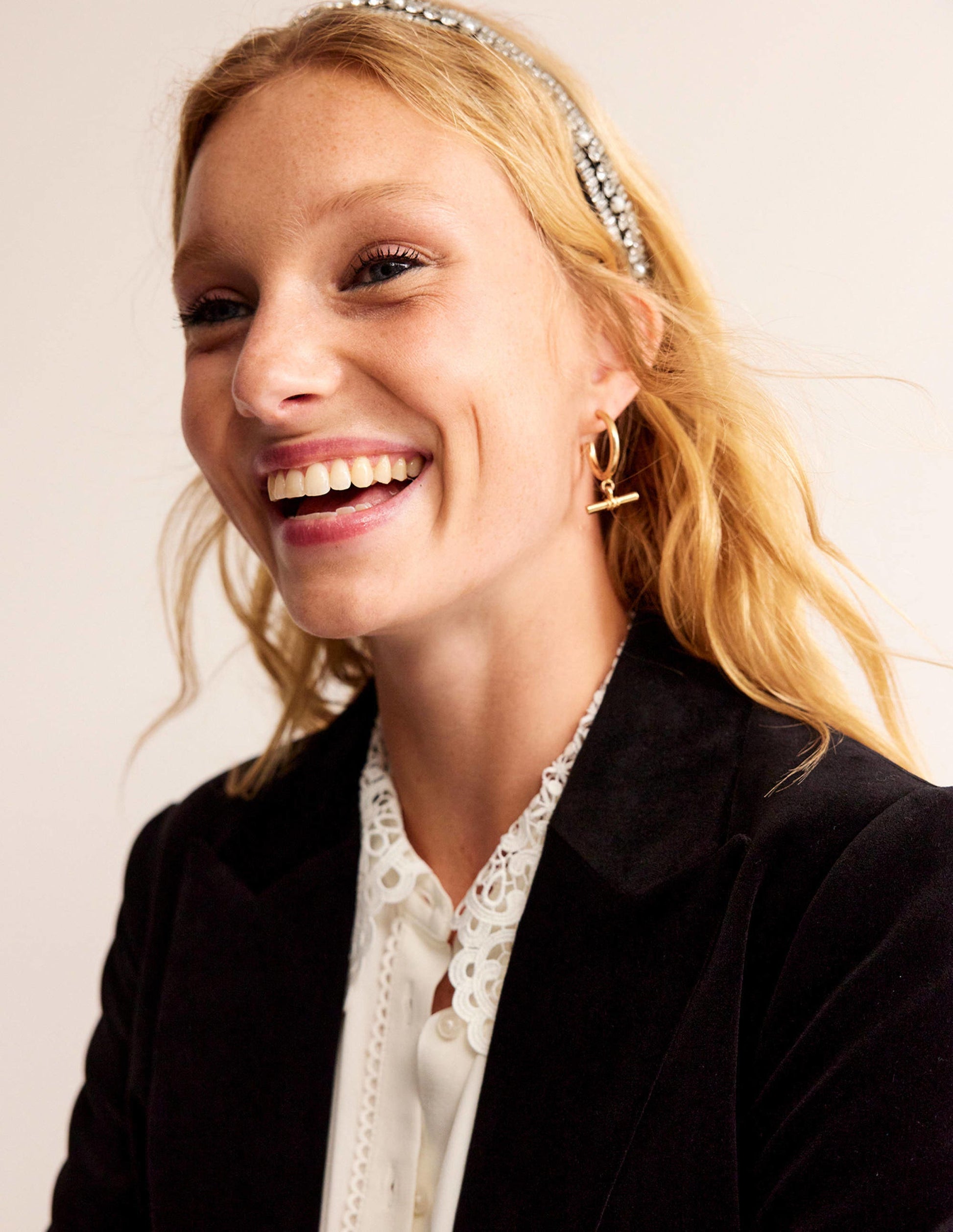 Embellished Headband-Silver-1
