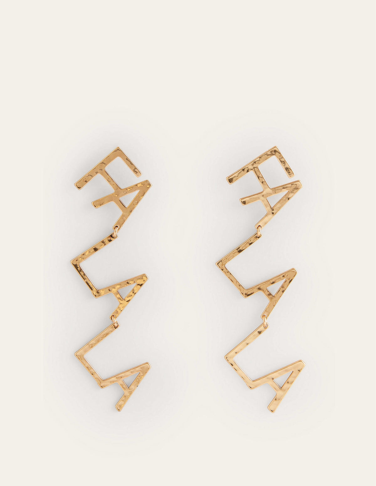Festive Stamp Earrings-Fa La La - Image 2