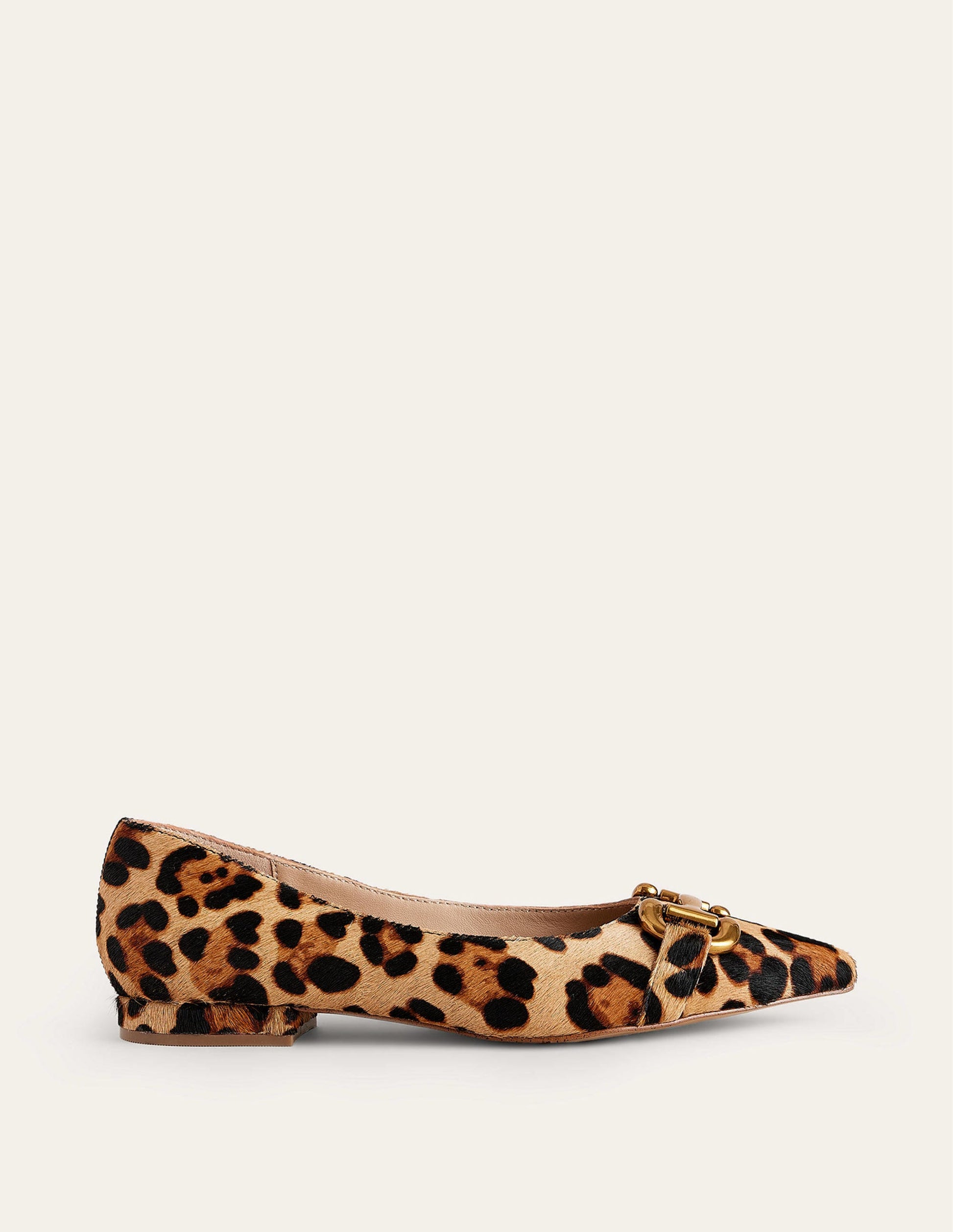Iris Snaffle Ballet Flat-Classic Leopard Pony Hair-1