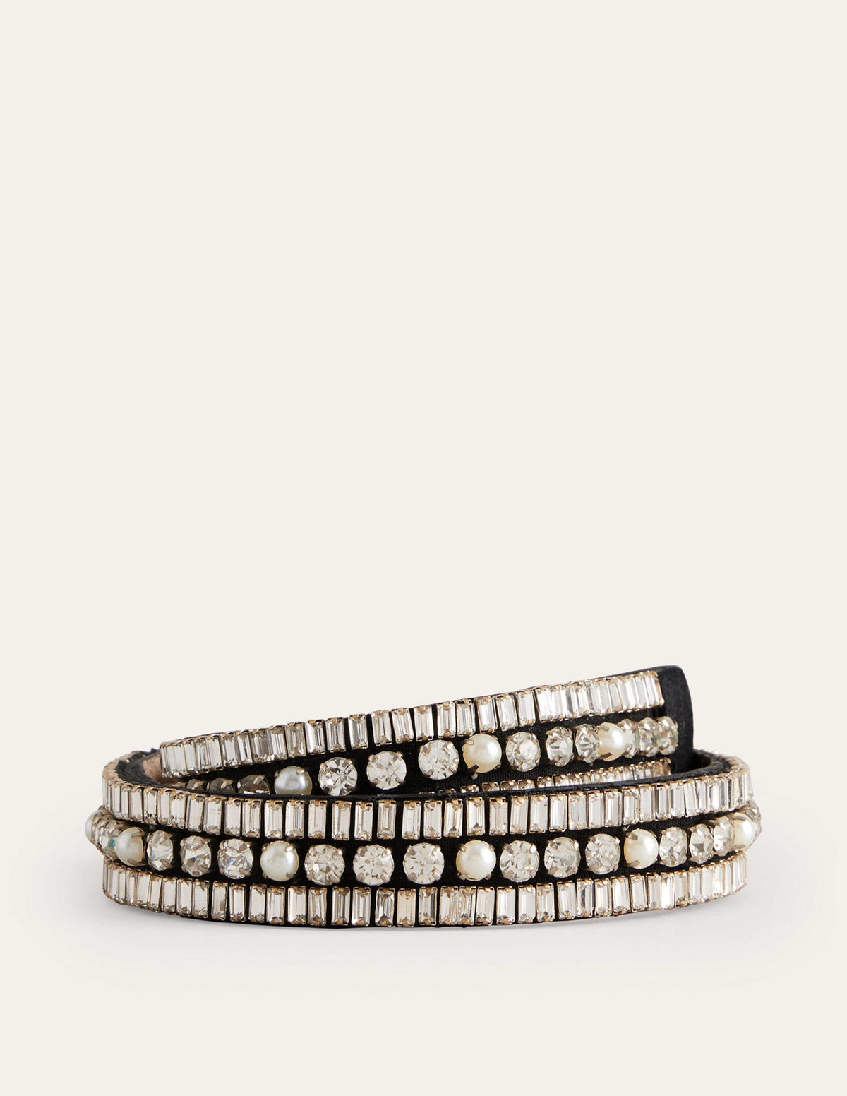 Embellished Waist Belt-Black-2